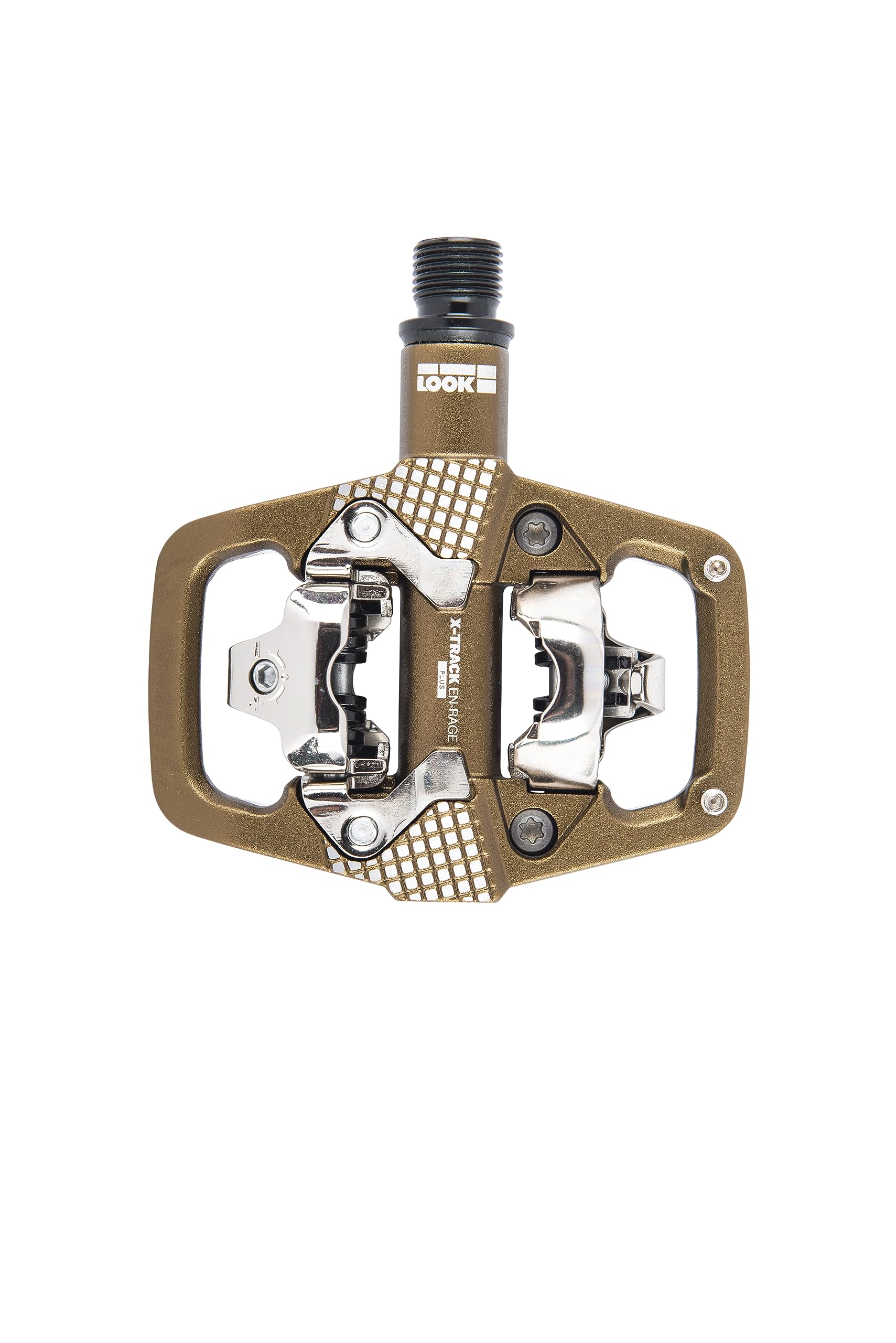 Amazon | LOOKペダルX-Track En-Rage Plus、ブロンズ、SPD | ルック