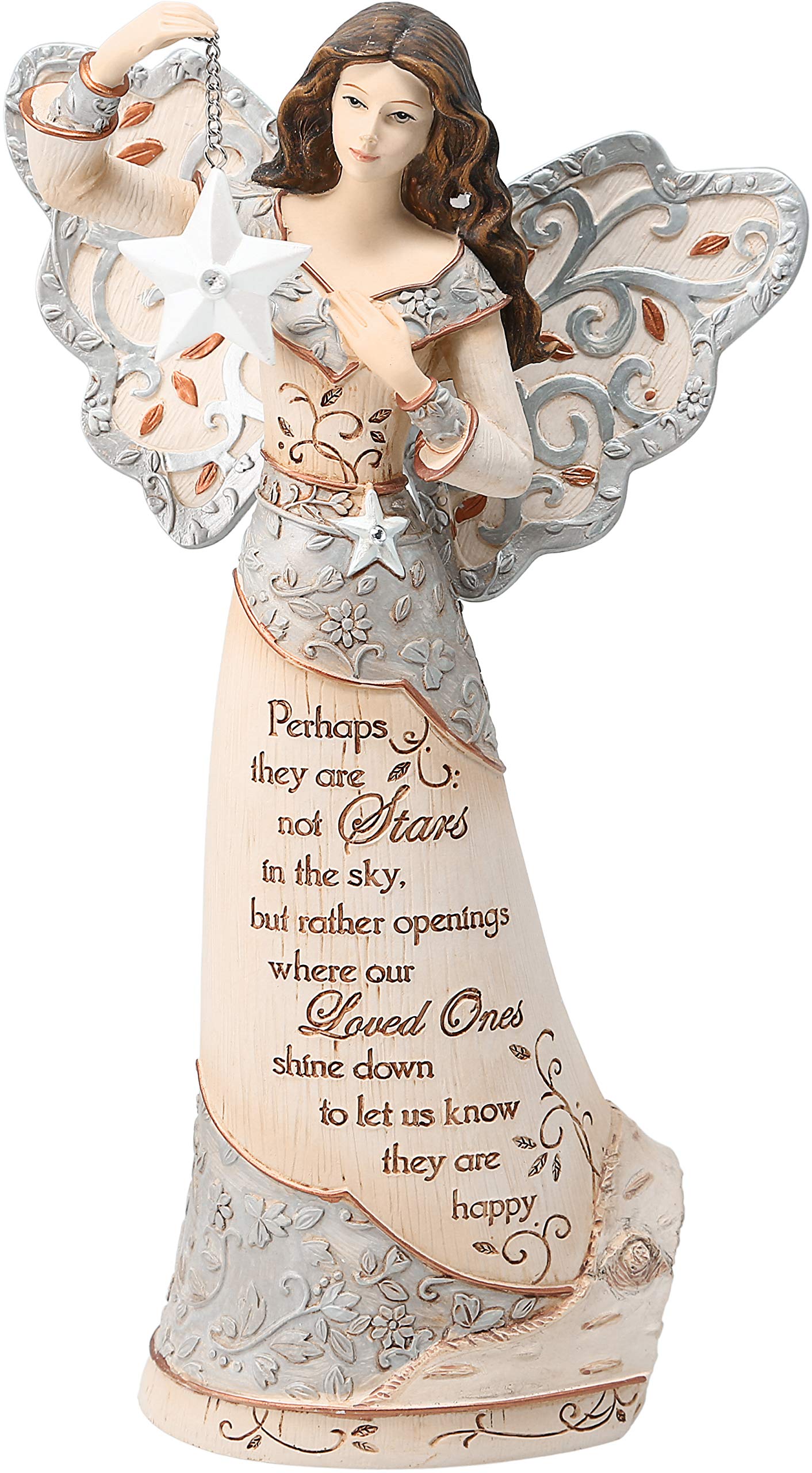 Amazon.com: Pavilion Gift Company Elements 9-Inch Sympathy Angel