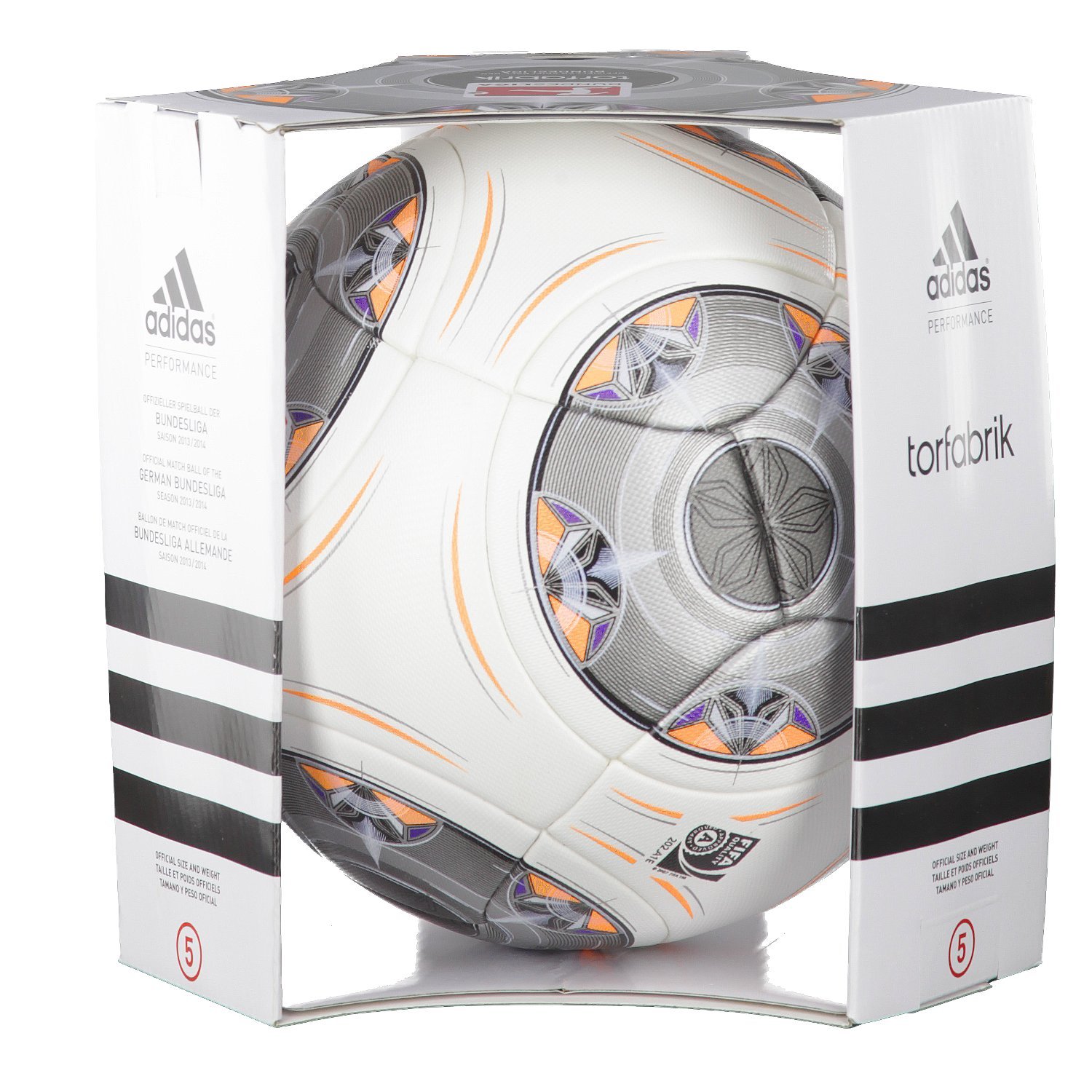 Adidas Torfabrik DFL 2013 OMB Spielball 2013/2014 : Amazon.de