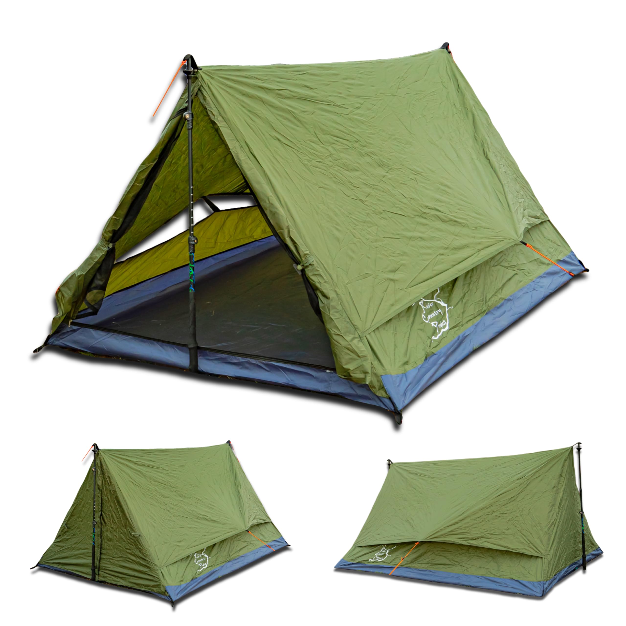 Amazon.co.jp: Trekker Tent 2.2 トレッキングポールテント 軽量 2人用