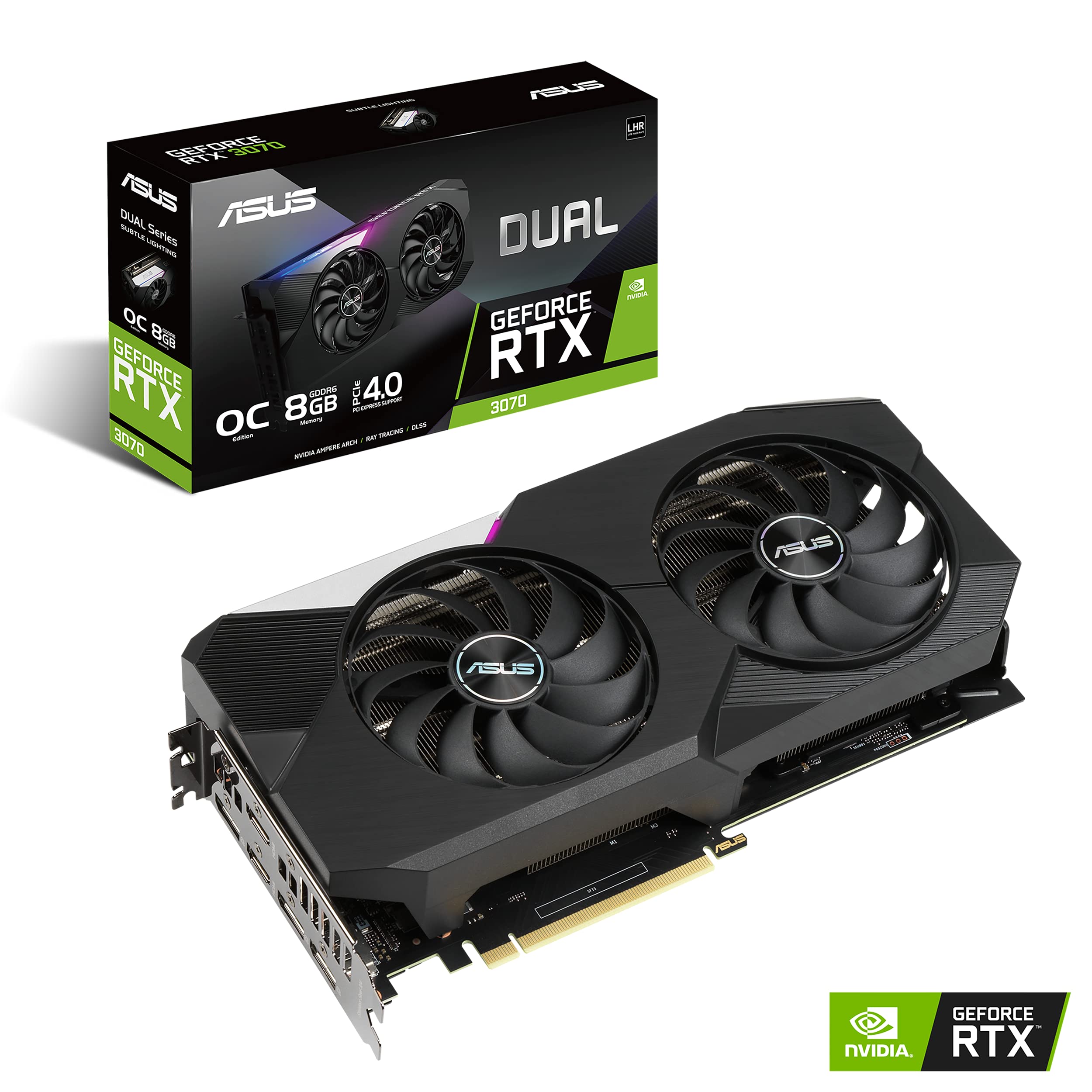 Amazon.com: ASUS Dual NVIDIA GeForce RTX 3070 V2 OC Edition Gaming