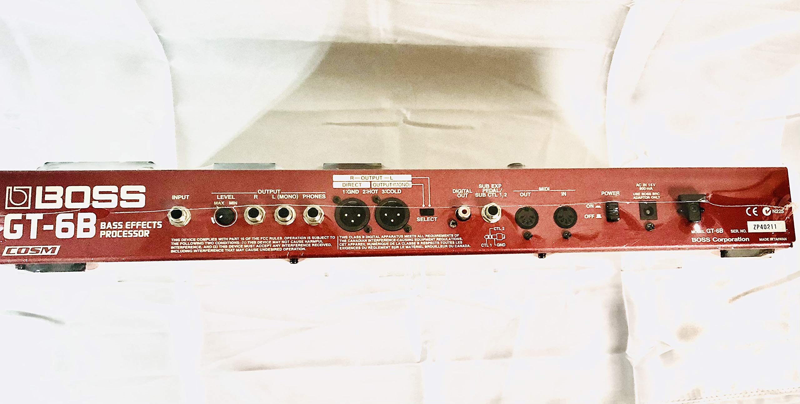 Amazon | Roland BASS EFFECTS PROCESSOR GT-6B | ディストーション