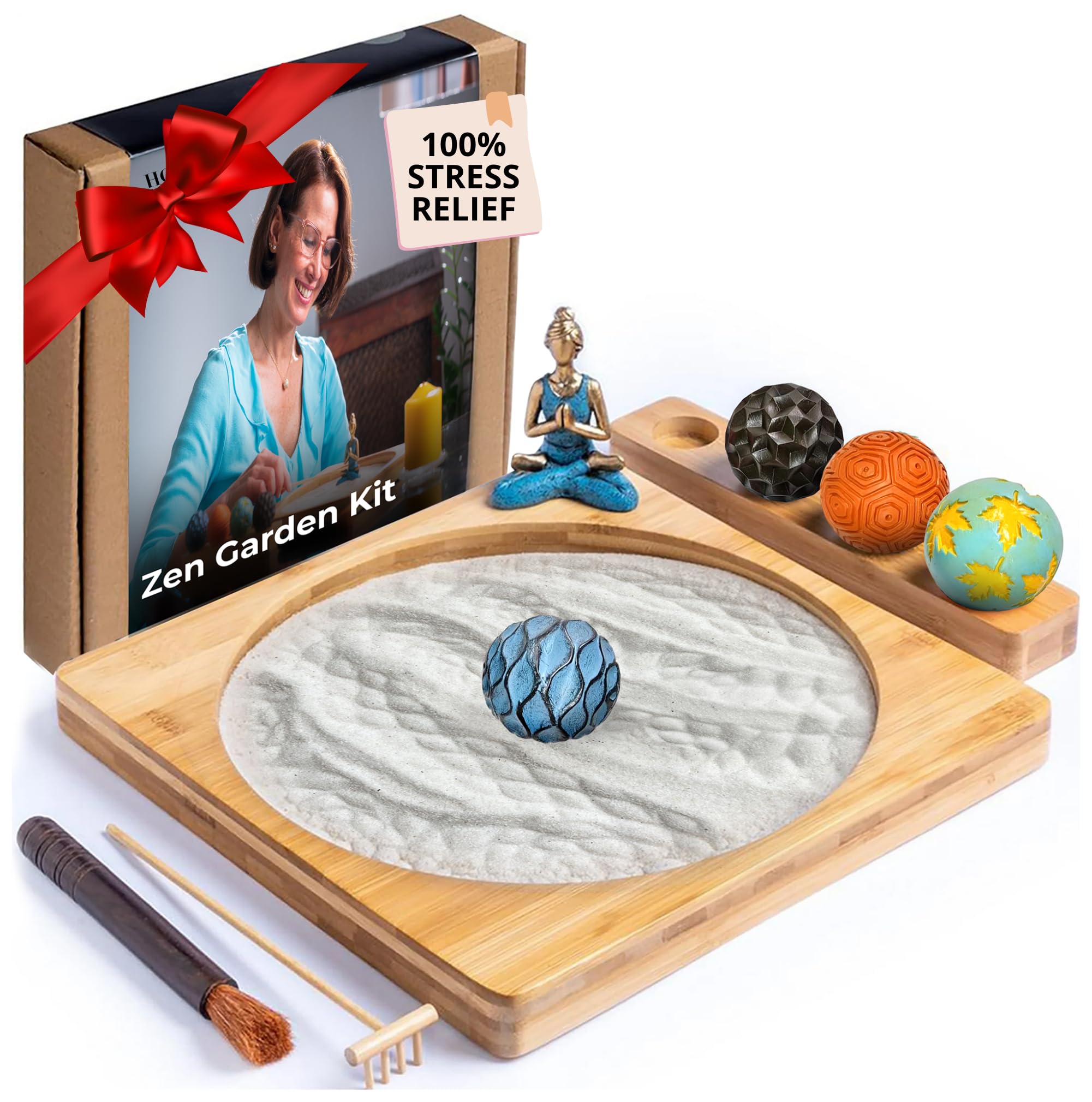 Amazon.com: Home Moods Zen Garden for Desk - 11