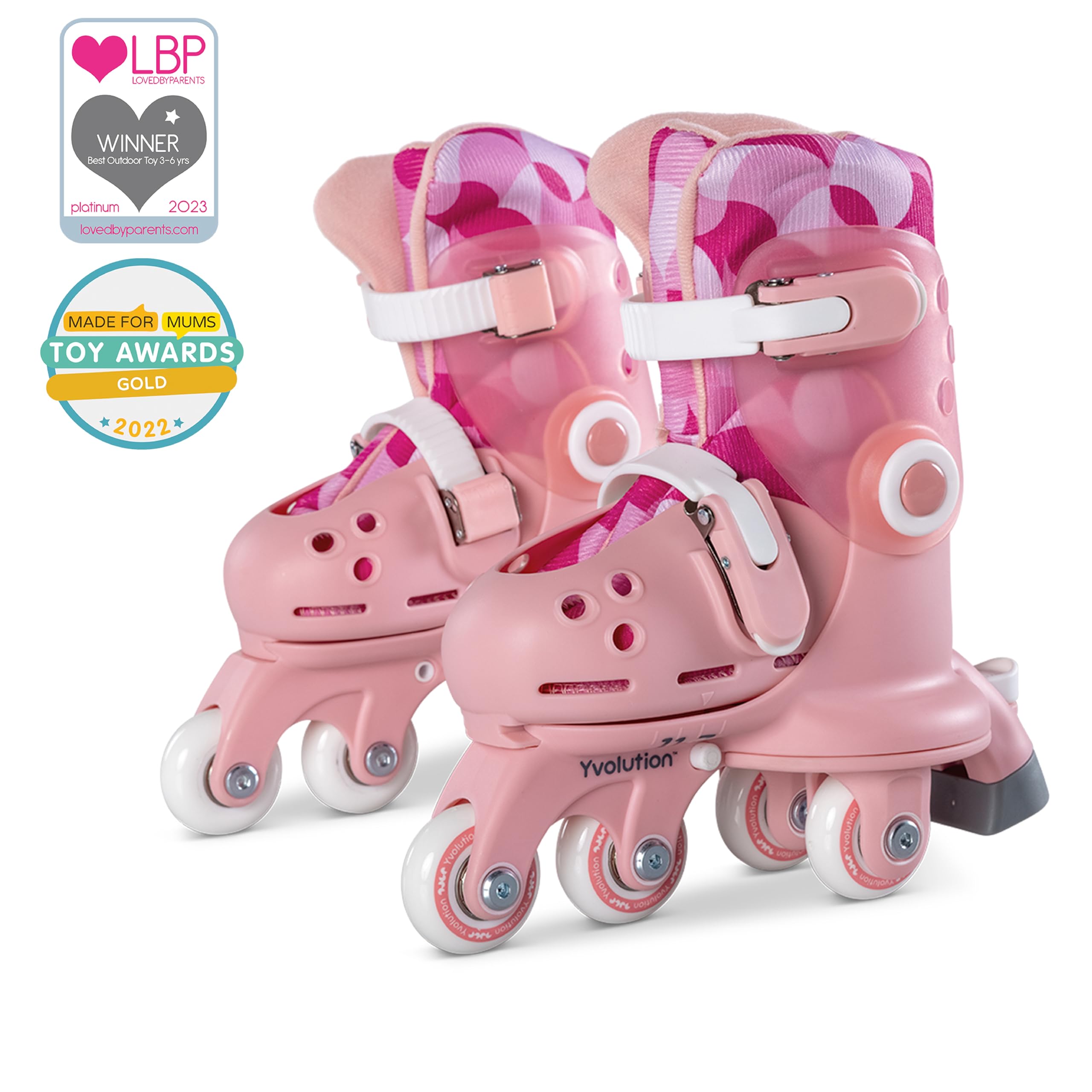 Amazon.co.jp: Yvolution Twista ローラースケート 子供 ローラー