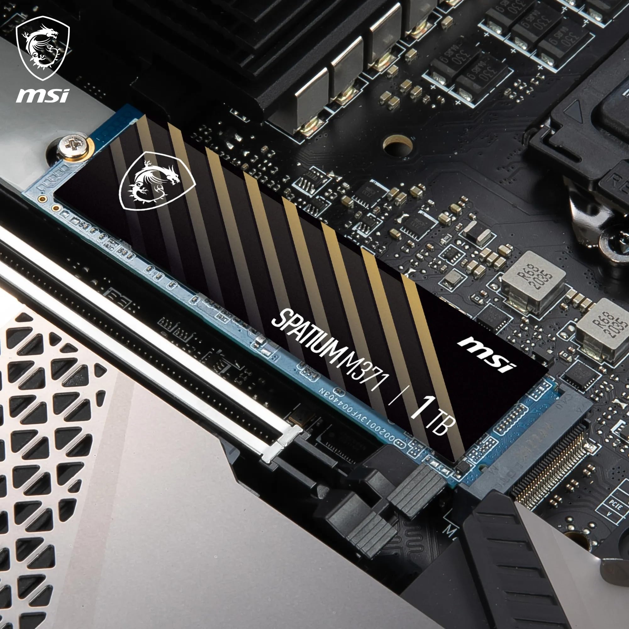 Amazon.com: MSI SPATIUM M371 NVMe M.2 1TB - PCIe 3x4 NVMe M.2