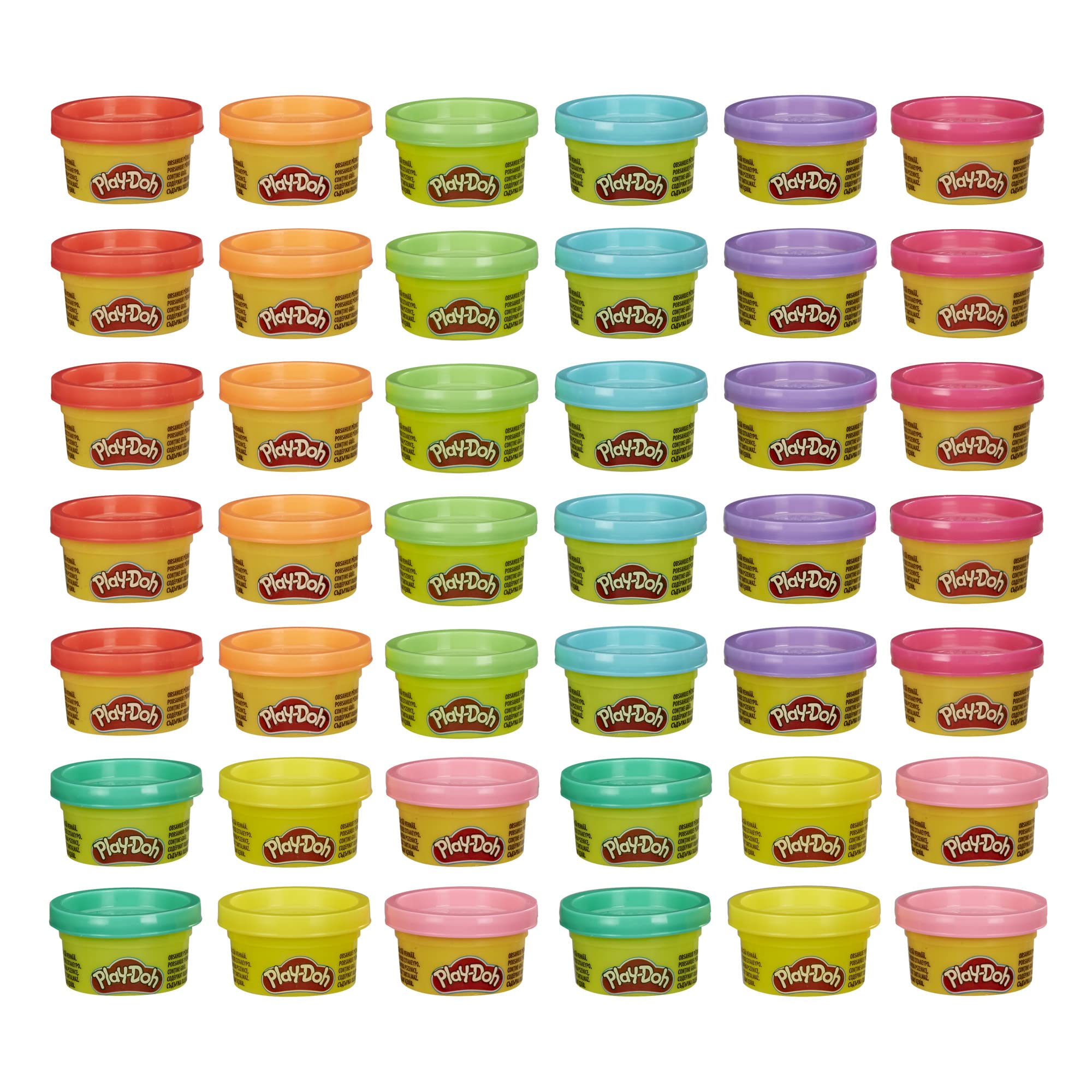 Amazon.com: Play Doh Bulk Handout 42-Pack of 1-Ounce Modeling