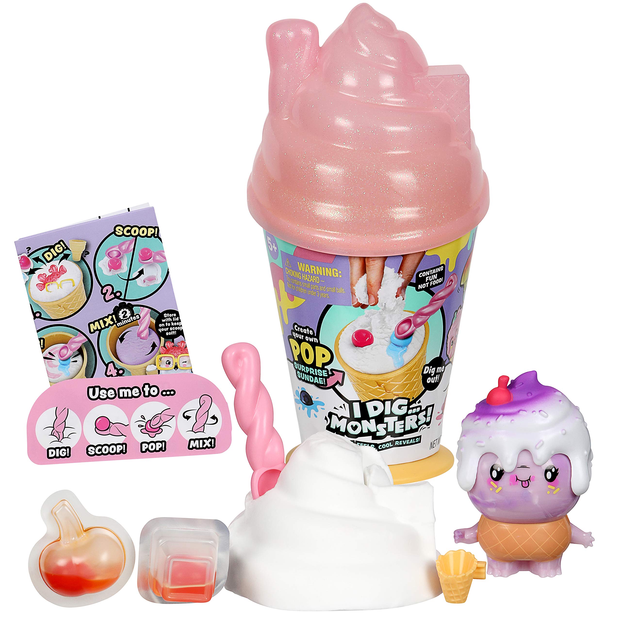 Amazon.com: I Dig…Monsters POP Surprise Sundae Single Pack – 1pc