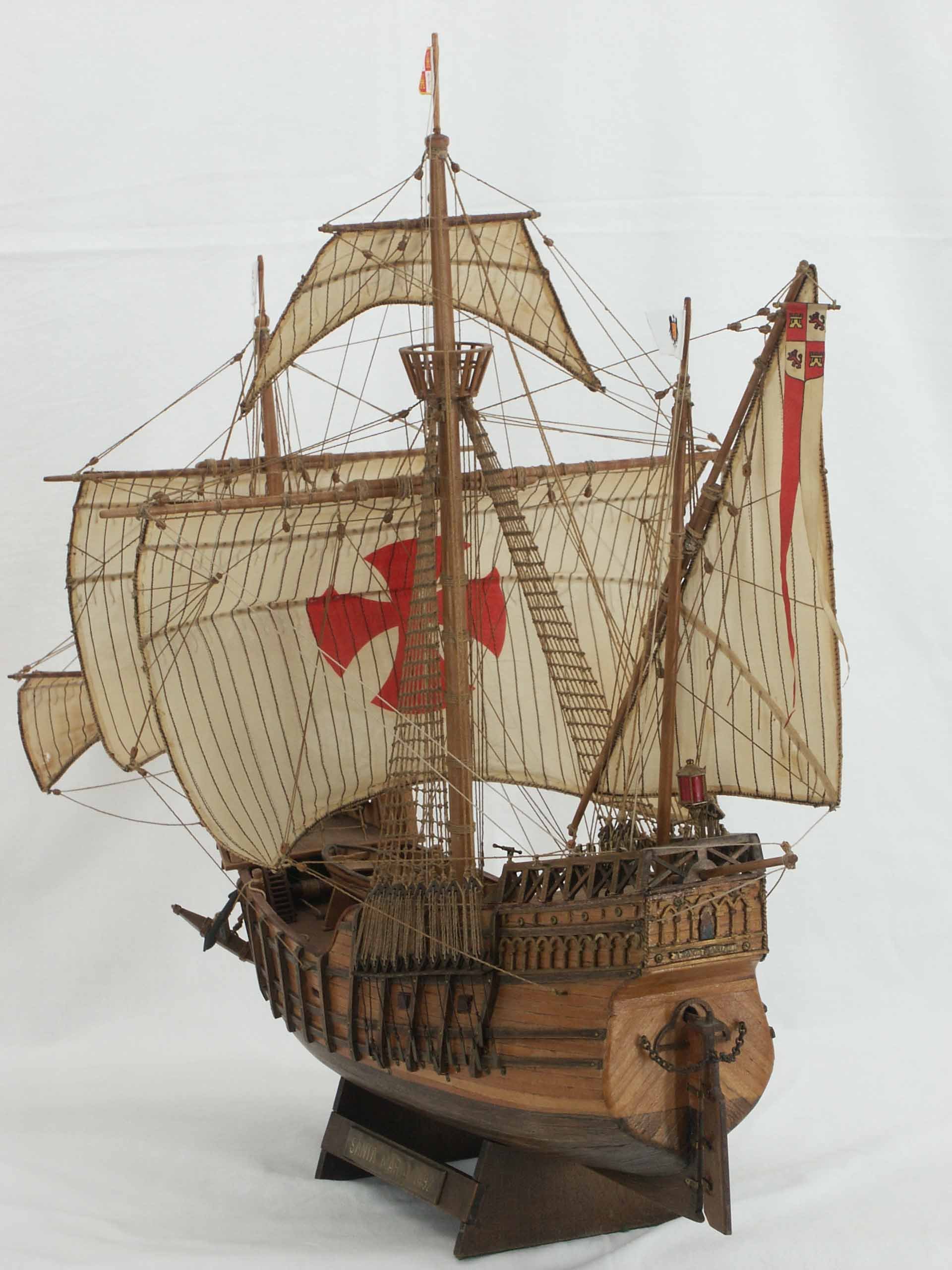 Mantua Santa Maria 1:50 Scale Wood Kit - Flagship of the Columbus