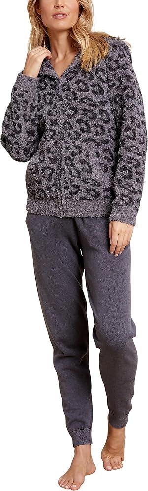 Barefoot Dreams CozyChic Barefoot In the Wild Zip Hoodie, Cute