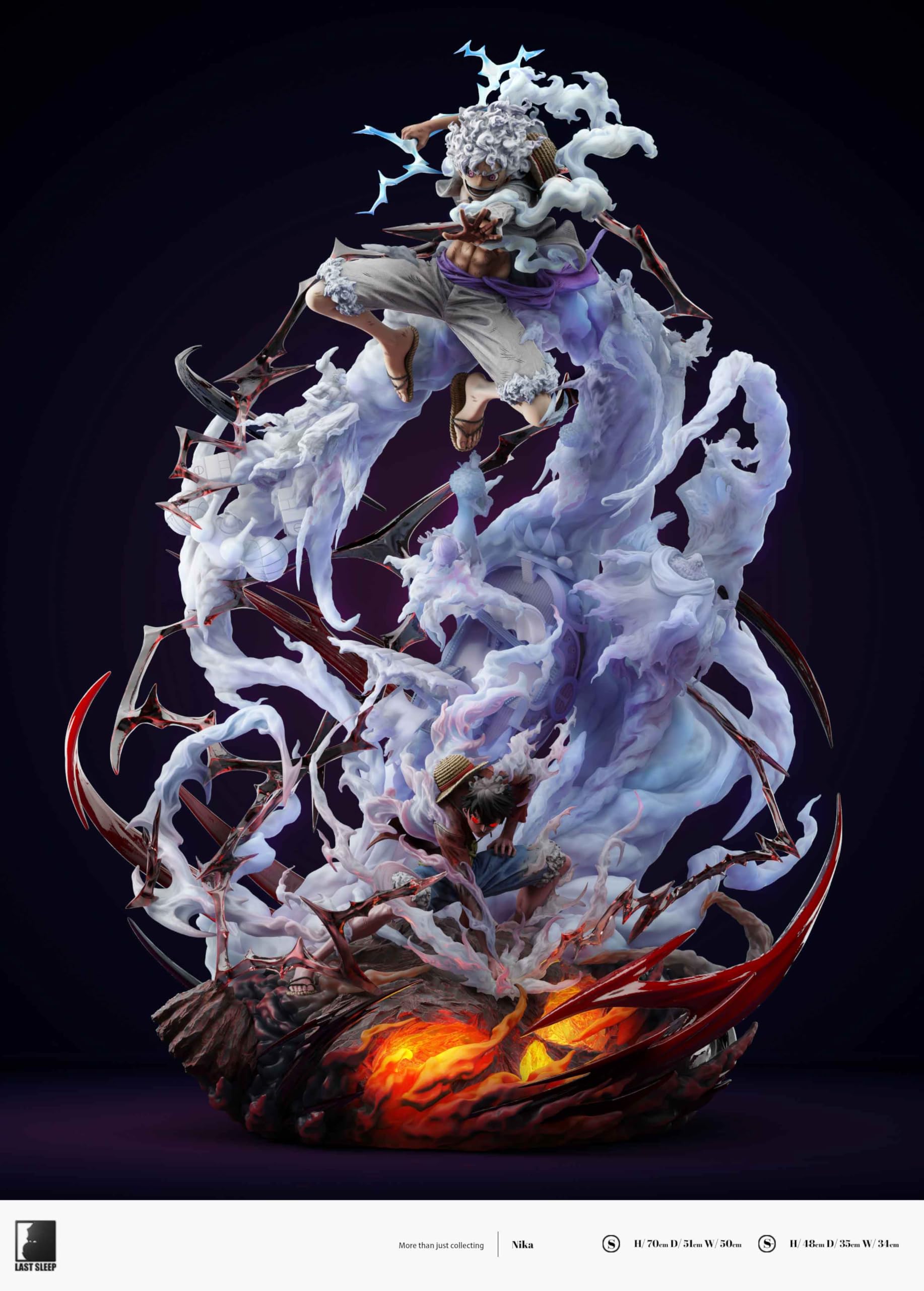 Amazon | モンキー・D・ルフィ フィギュア 1/4スケール 塗装済み完成品