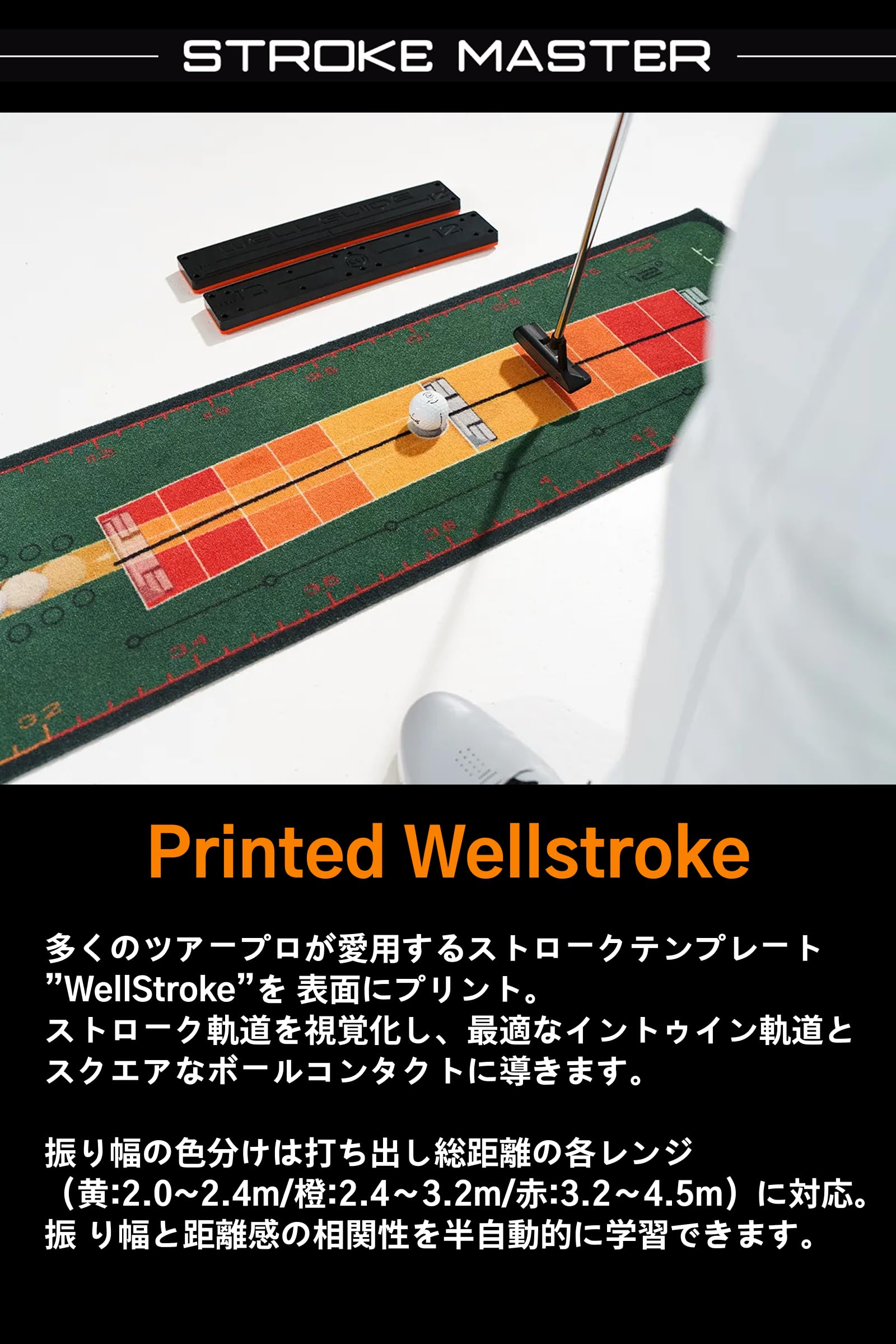 Amazon | WELLPUTT Stroke Master ストロークマスター パターマット