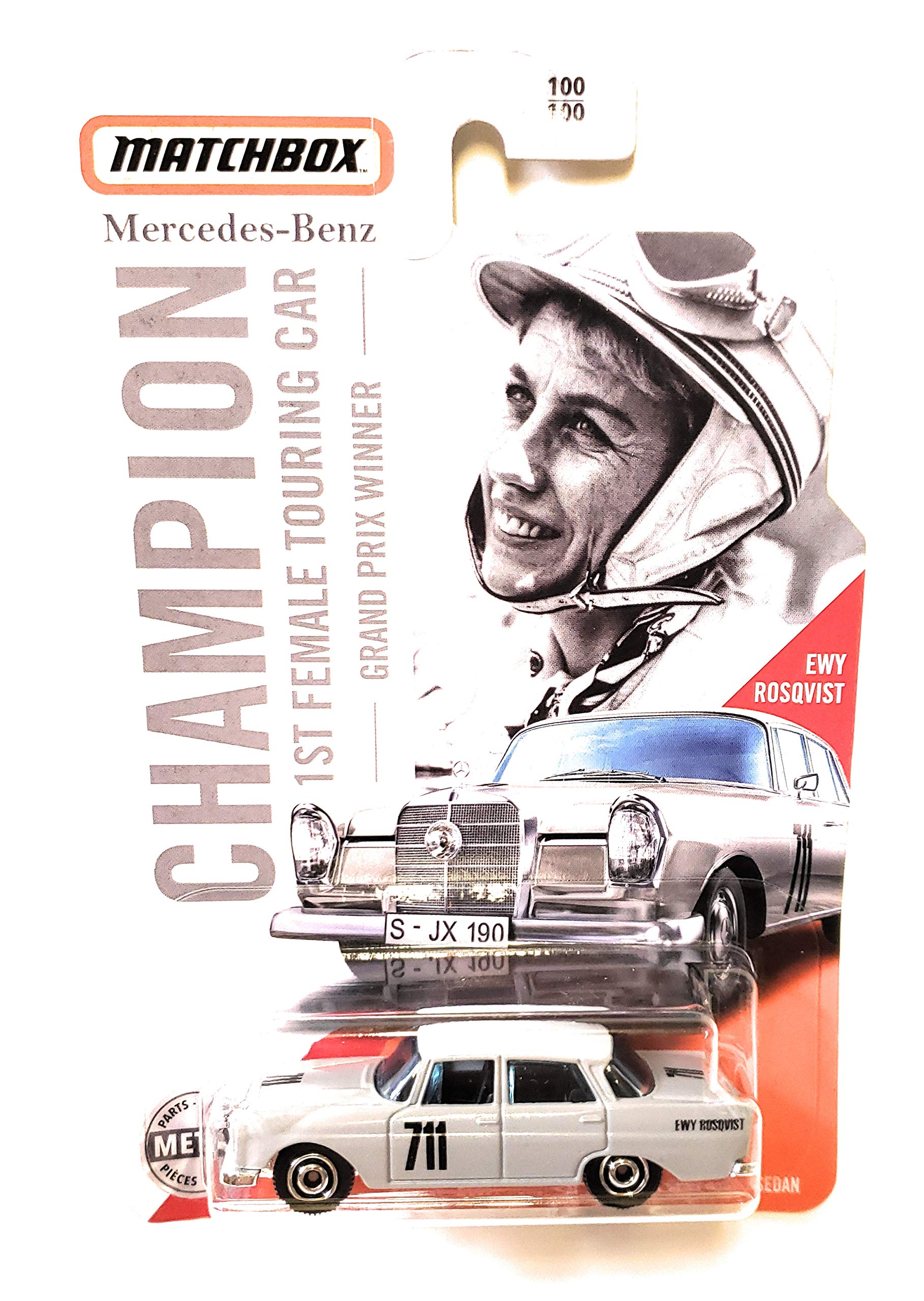 Amazon.com: Matchbox '62 Mercedes-Benz 220 SE Sedan : Toys & Games