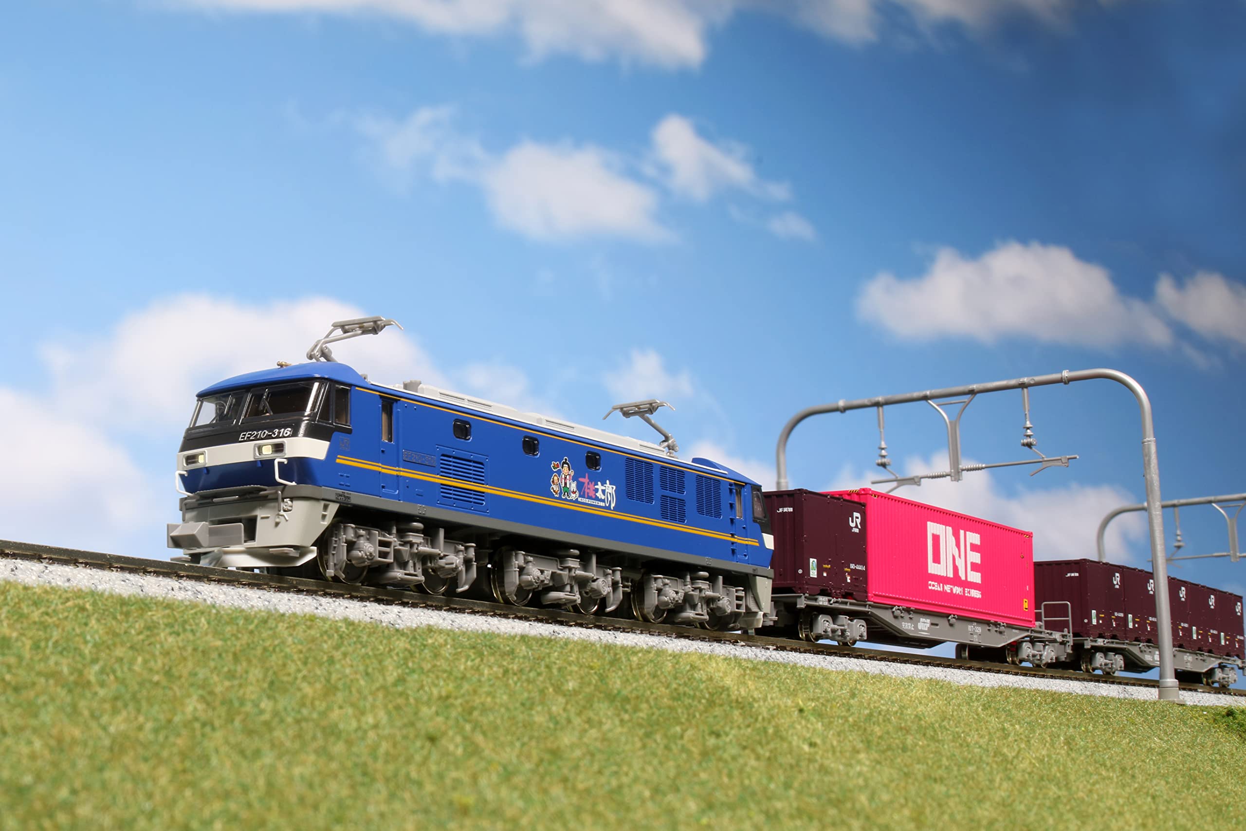 Amazon | KATO Nゲージスターターセット EF210コンテナ列車 10-020