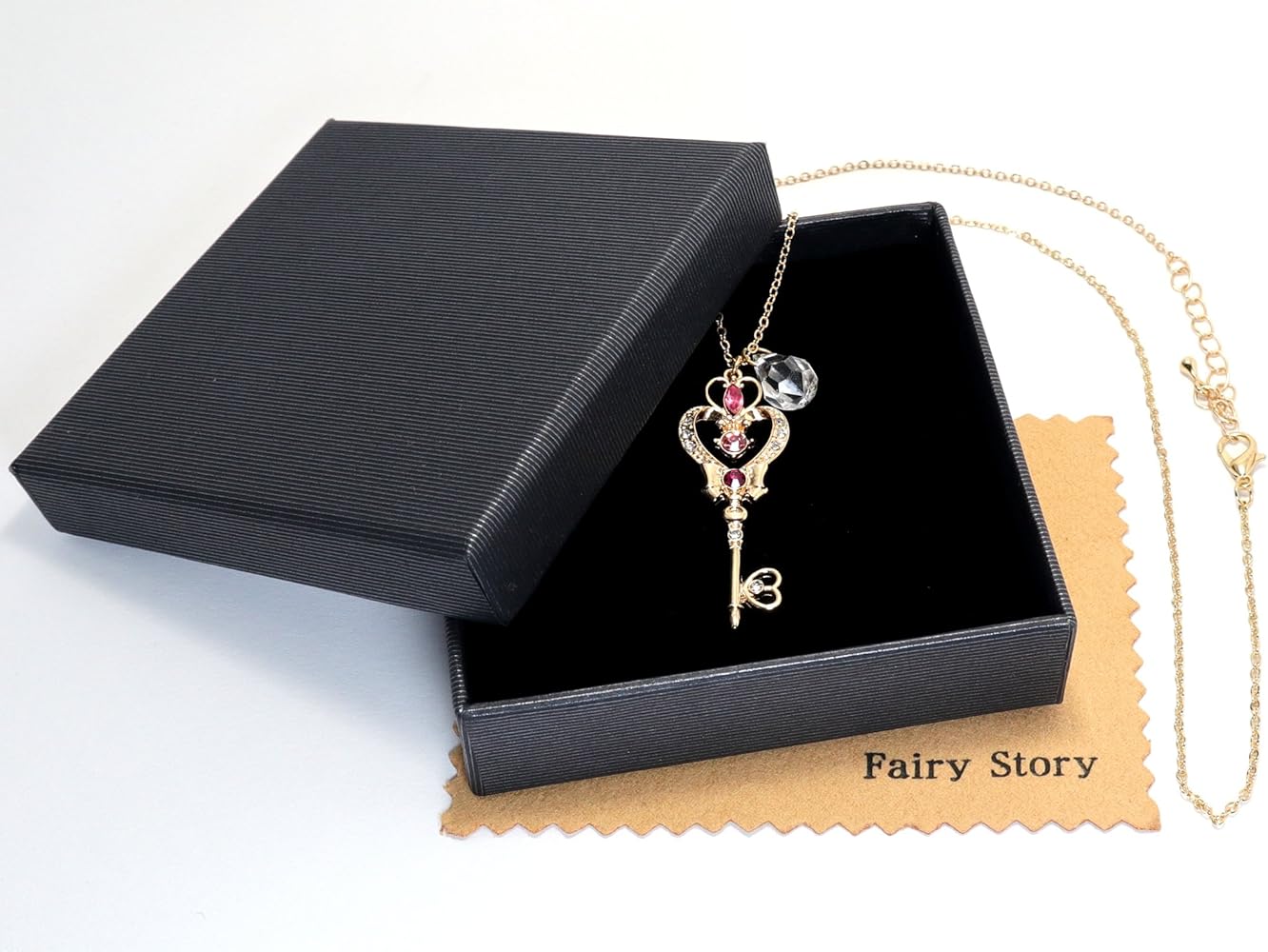 Amazon | [Fairy Story] 時空の鍵 ネックレス 美少女戦士