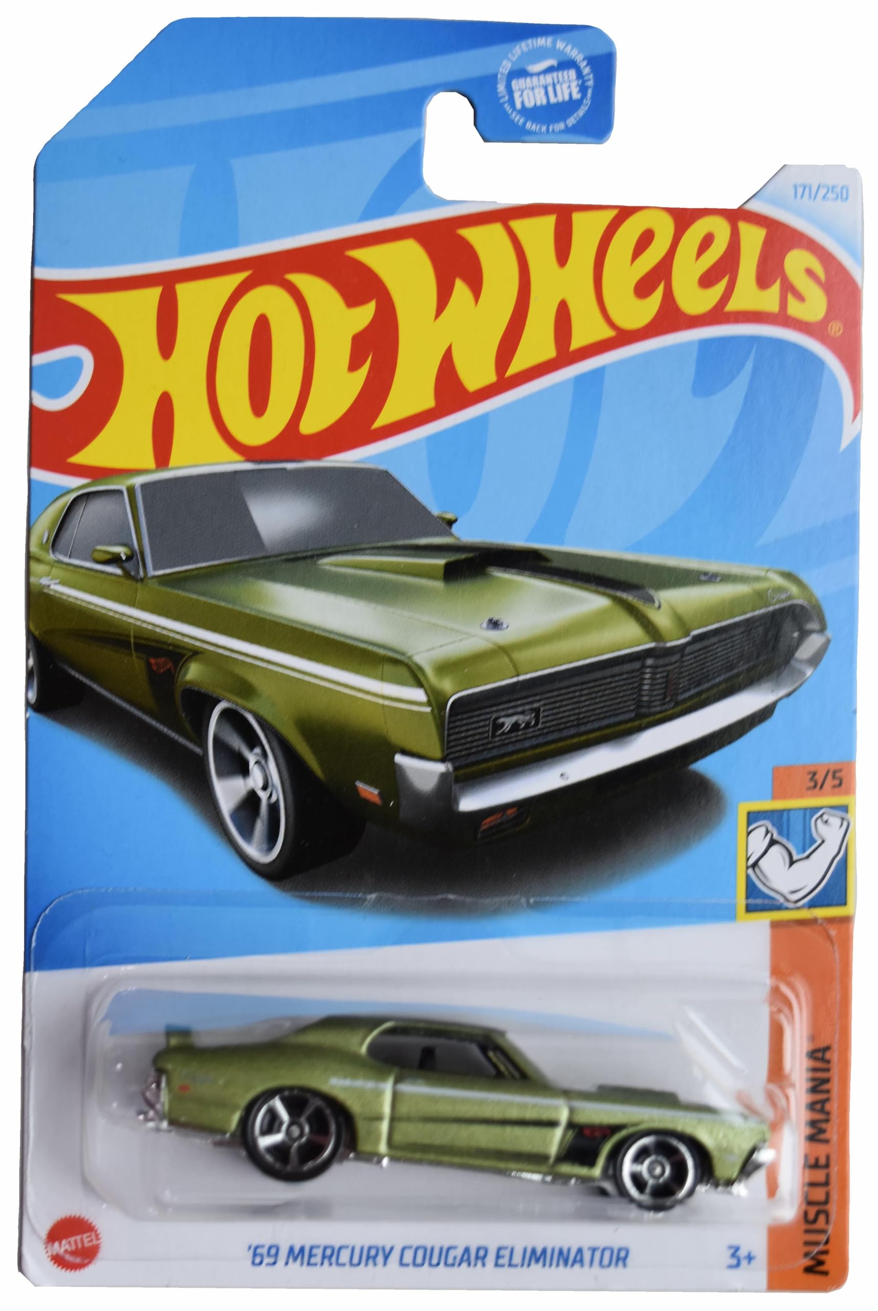 Amazon.com: Hot Wheels '69 Mercury Cougar Eliminator, Muscle Mania