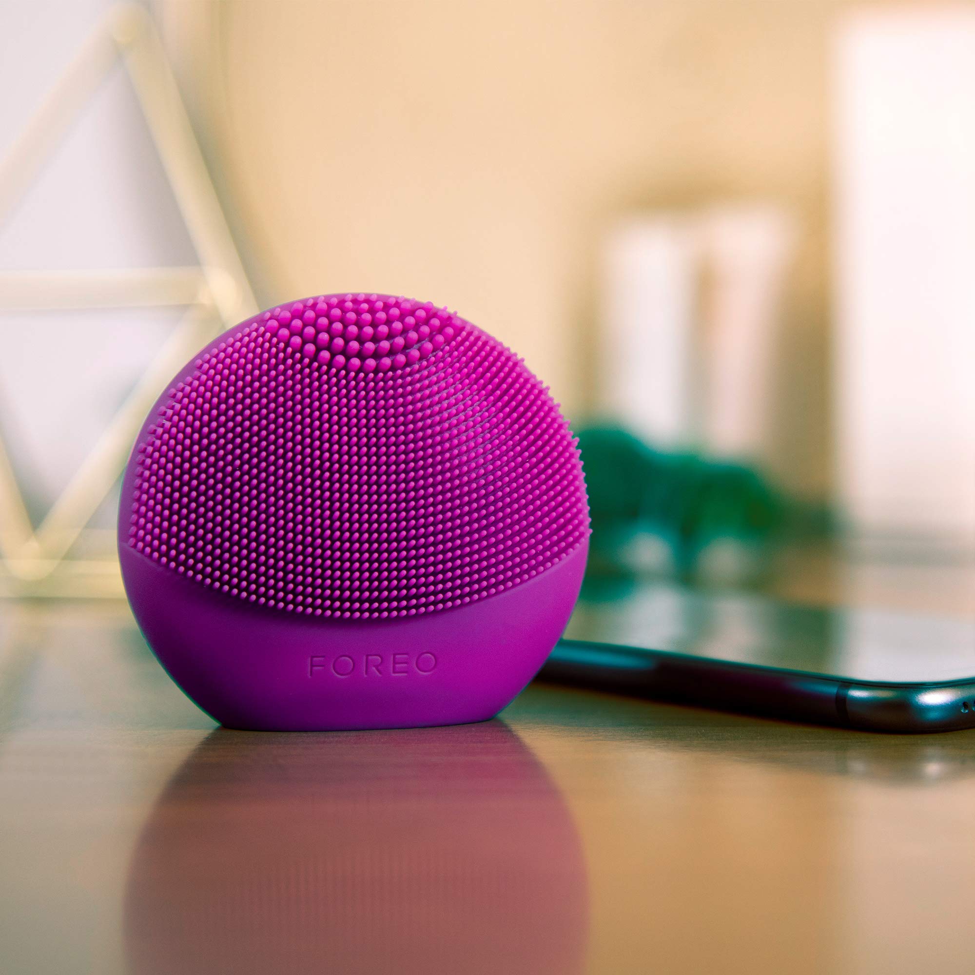 FOREO LUNA fofo intelligent facial cleansing brush Purple : Amazon