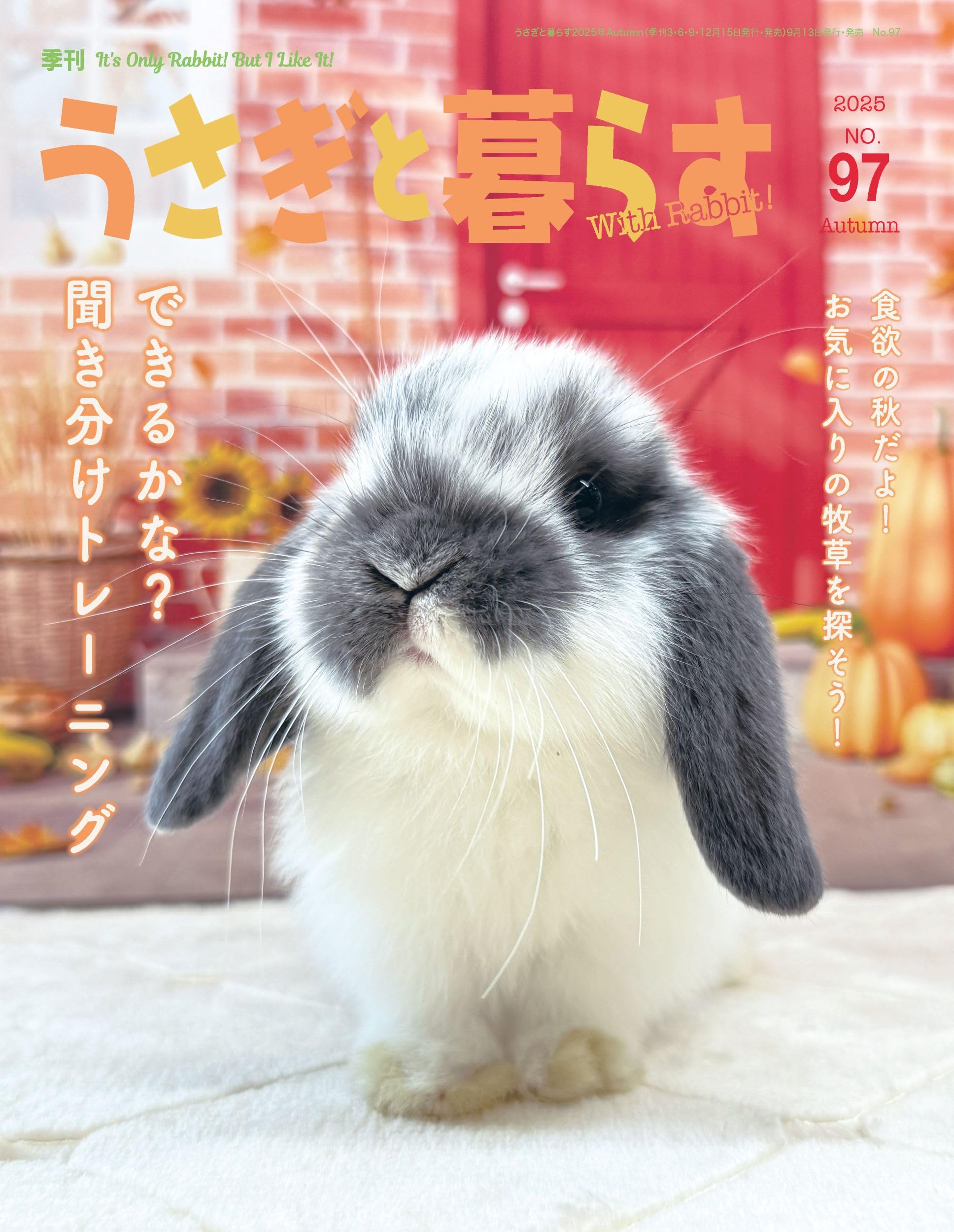 うさぎと暮らす No97（2025年Autumn） | うさぎと暮らす |本 | 通販