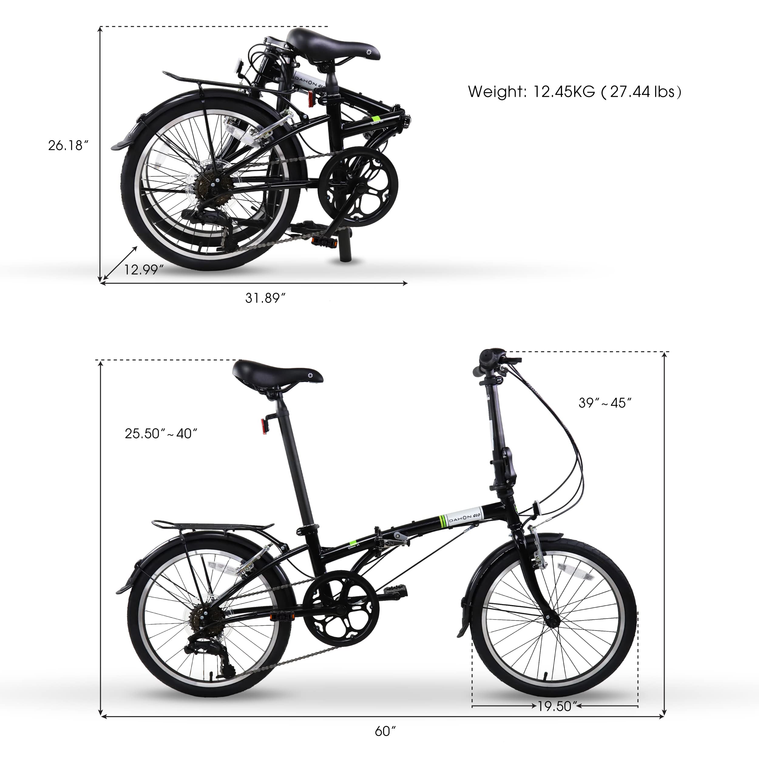 Amazon | Dahon Dream D6 折りたたみバイク 軽量アルミフレーム 6段