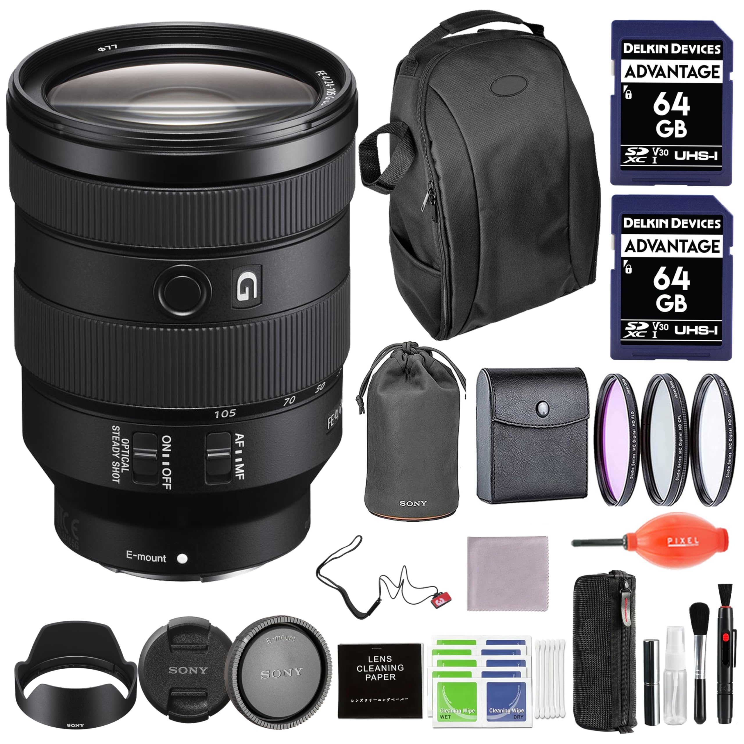 Amazon.com : Sony FE 24-105mm f4 G OSS Full Frame Zoom Lens