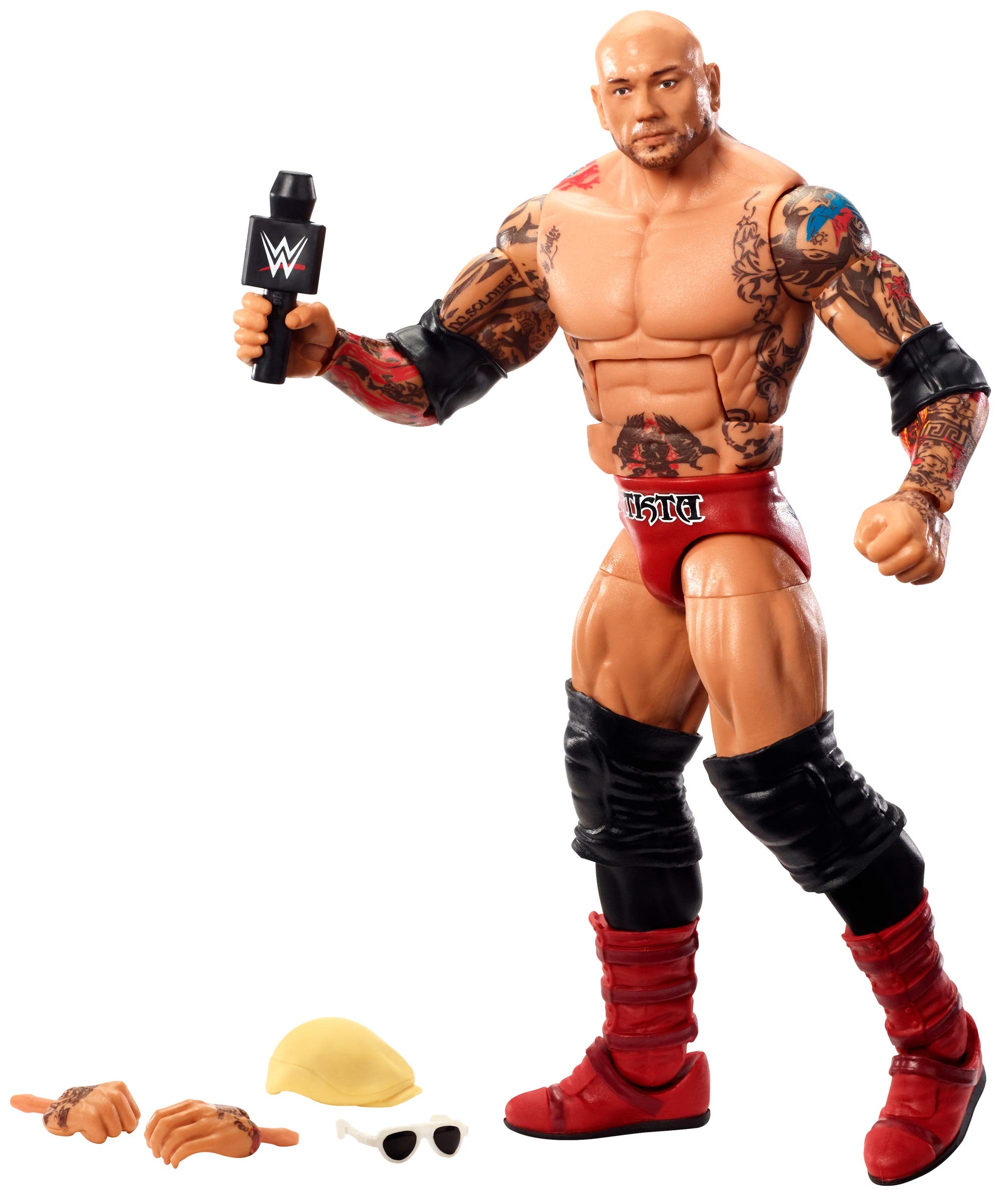 Amazon.com: WWE Batista Elite Series #72 Deluxe Action Figure with