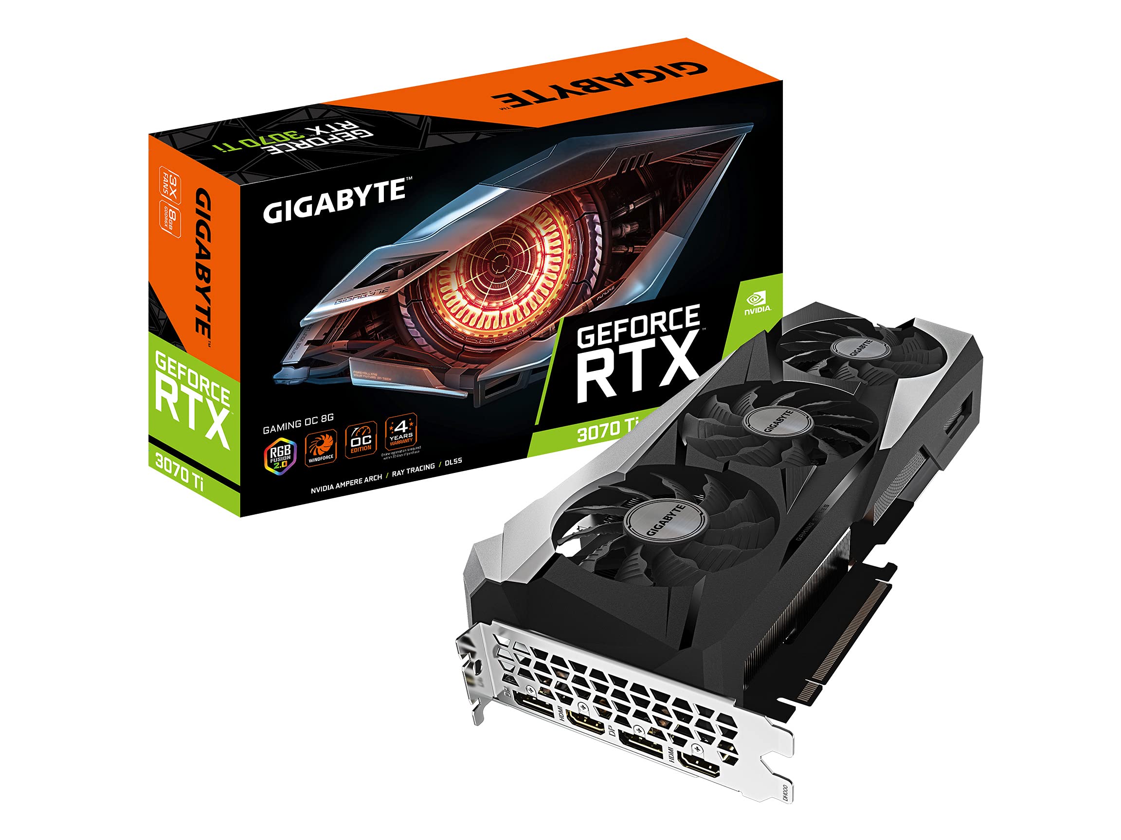 Amazon.com: GIGABYTE GeForce RTX 3070 Ti Gaming OC 8G Graphics