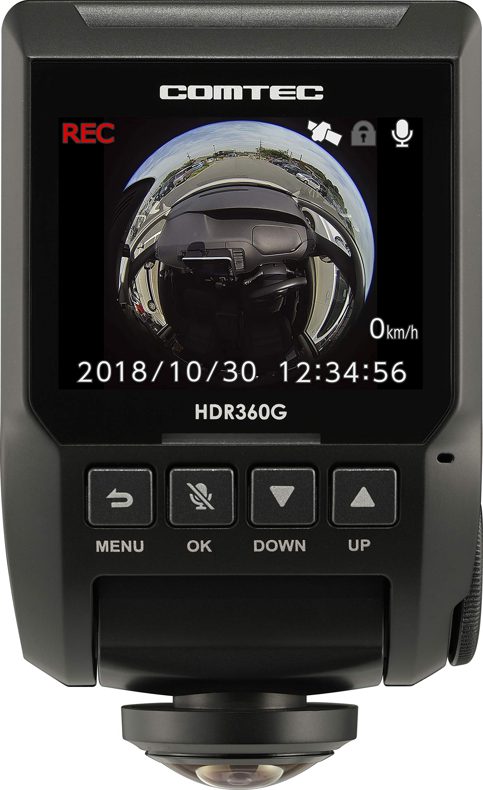 Amazon.co.jp: コムテック 360度全方向対応ドライブレコーダー HDR360G