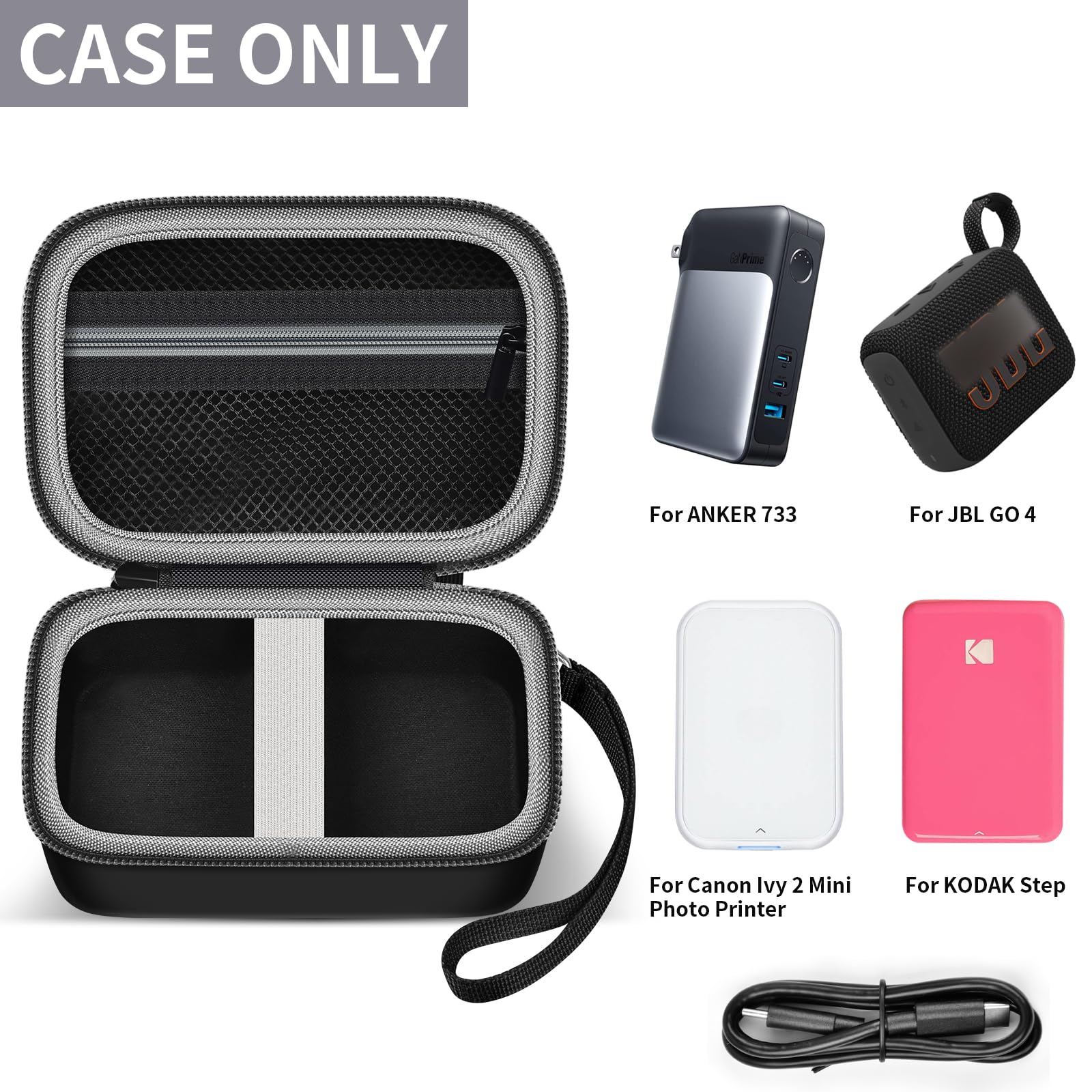 Amazon.com: Multi-purpose Storage Bag Comaptible with JBL GO 4