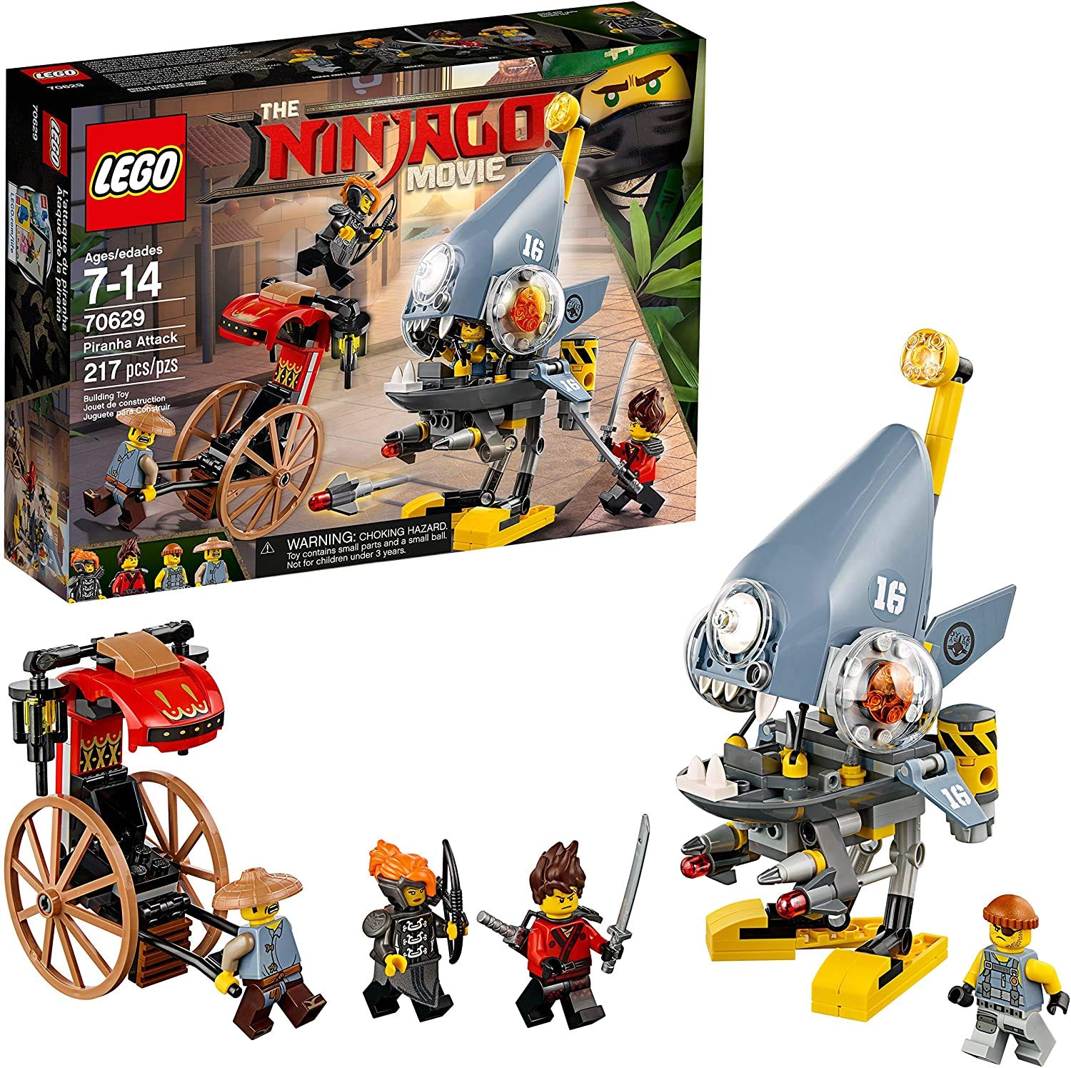 Amazon.co.jp: LEGO 70629 ニンジャゴー ピラニアアタック : おもちゃ