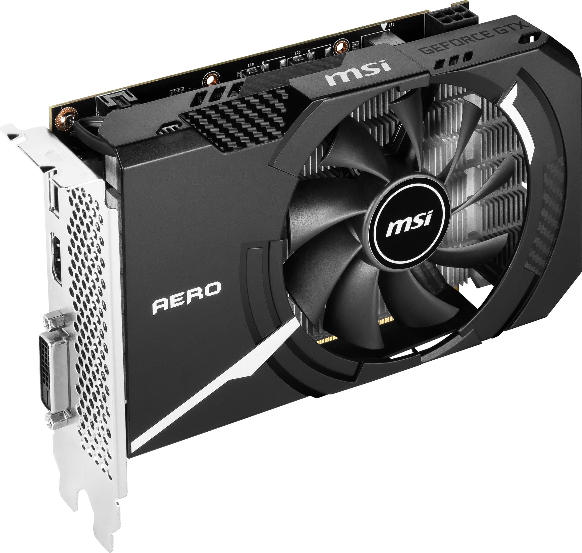 Amazon | MSI GeForce GTX 1650 D6 AERO ITX OCV3 オリジナルクーラー