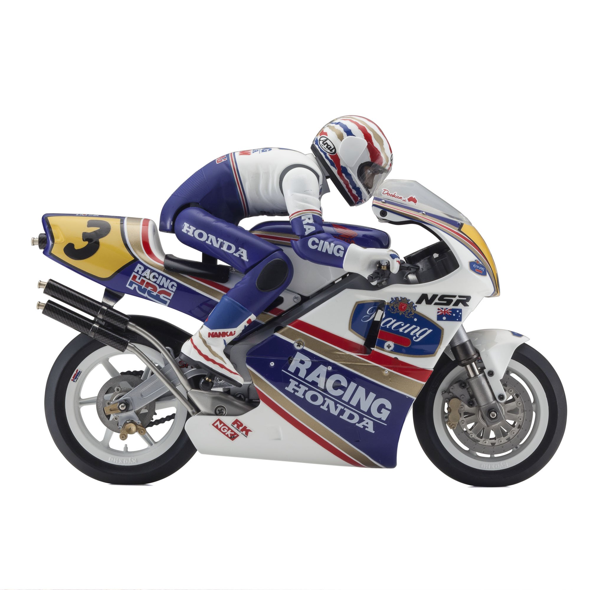 Amazon | 京商 1/8 電動ハングオンレーサー ホンダ NSR500 1991 組立