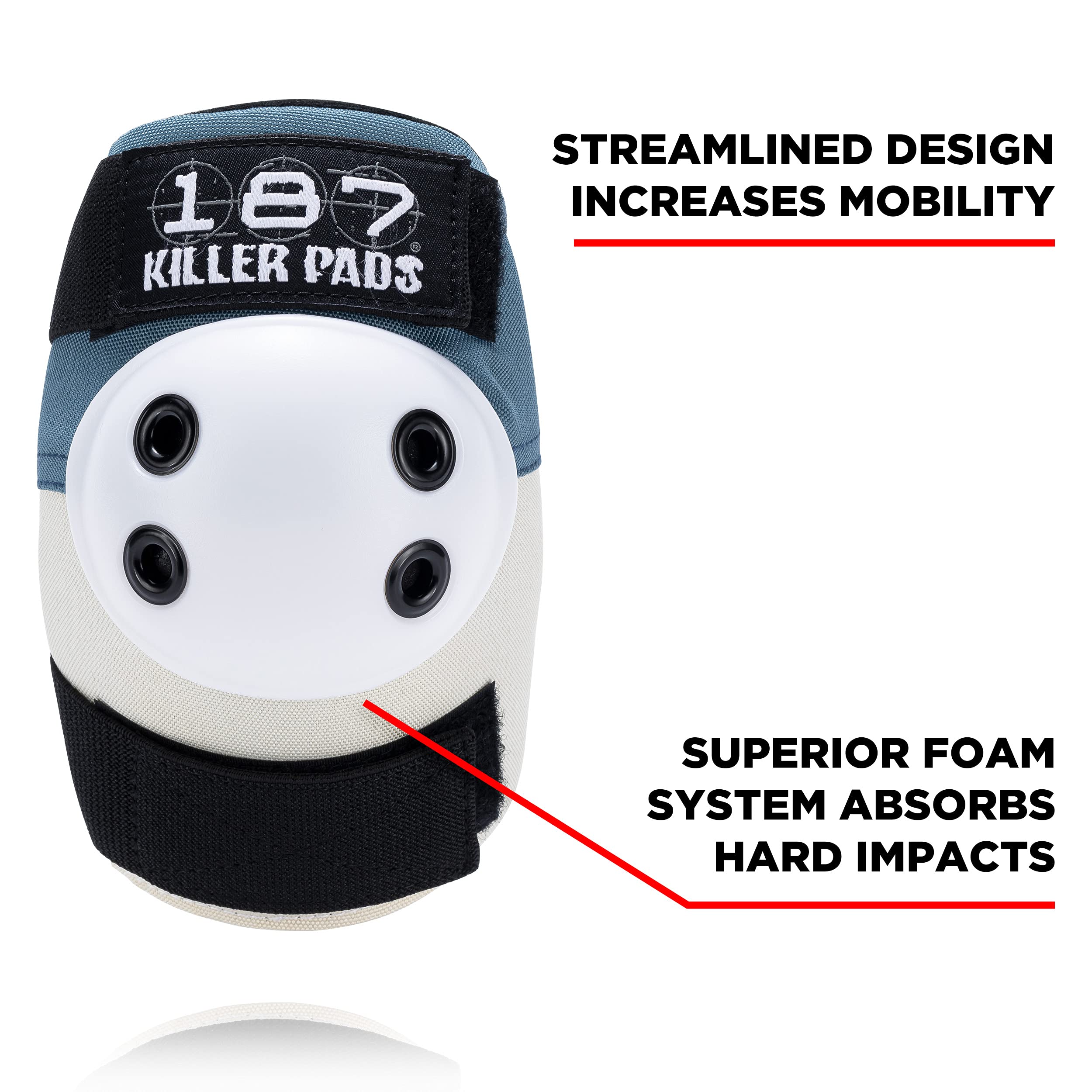 Amazon.co.jp: 187キラーパッド膝パッド、肘パッドコンボパック