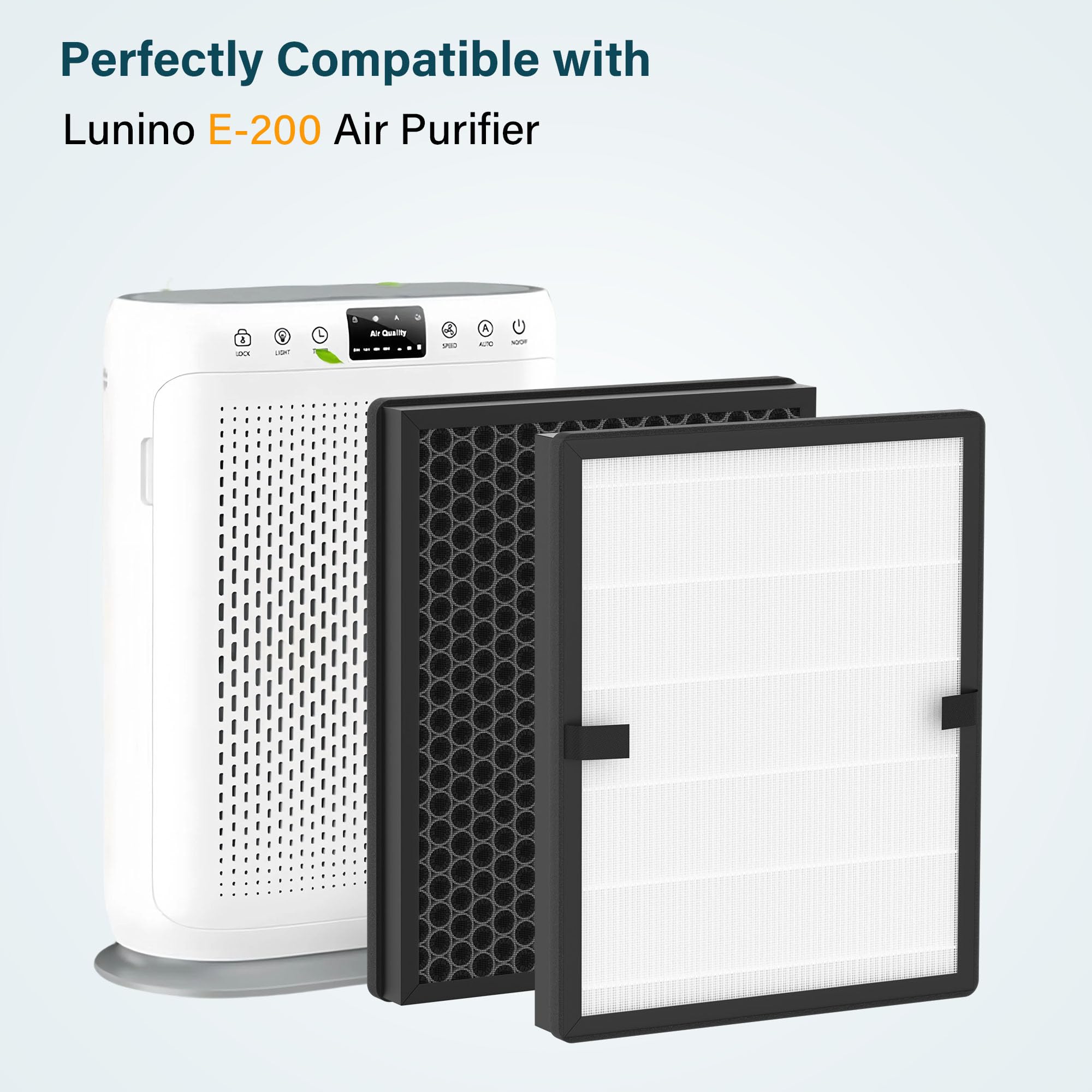 Amazon.co.jp: E-200 H13 True HEPA 交換用フィルター 2個パック