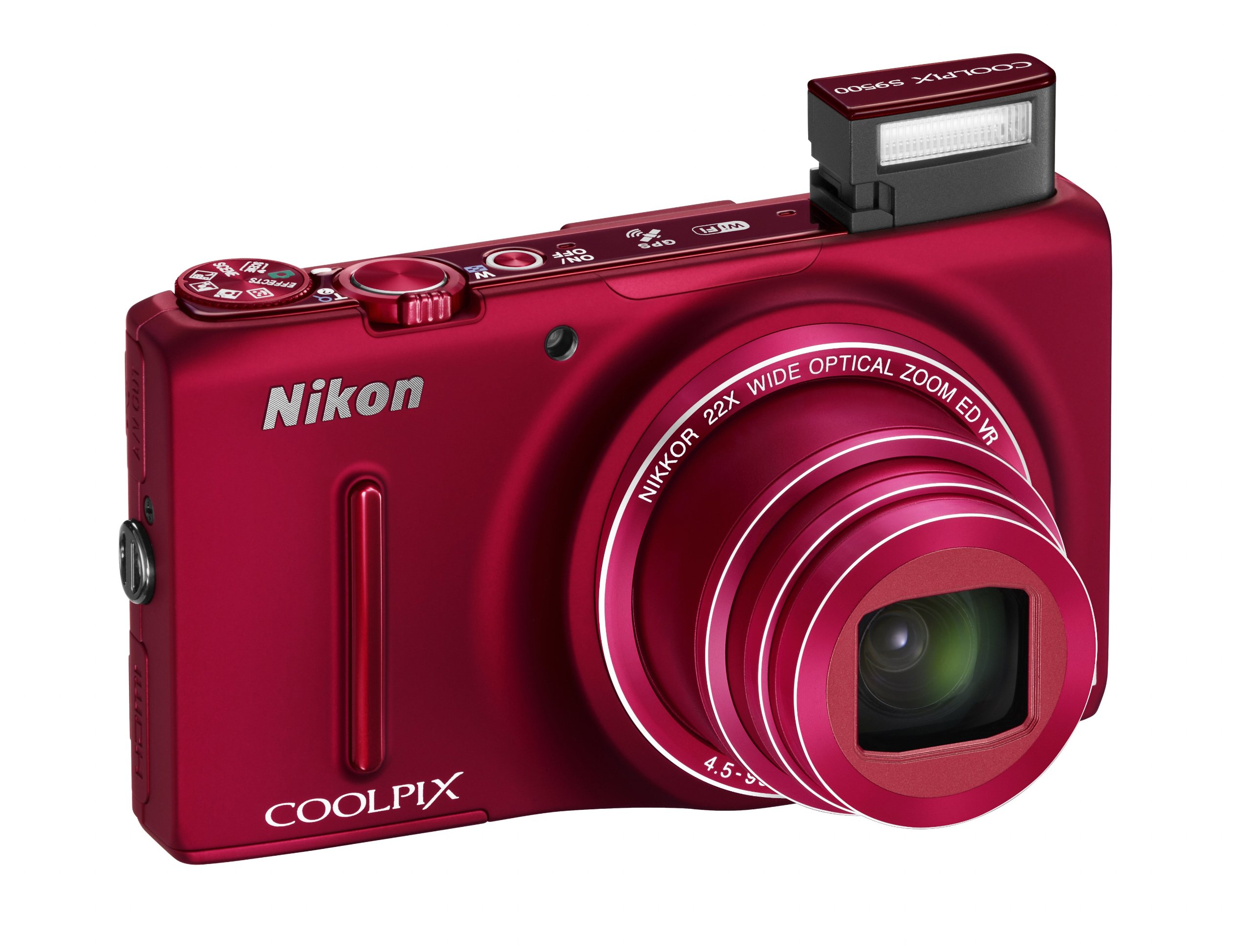 Nikon Coolpix S9500 Digitalkamera (18 Megapixel, 22-fach opt. Zoom