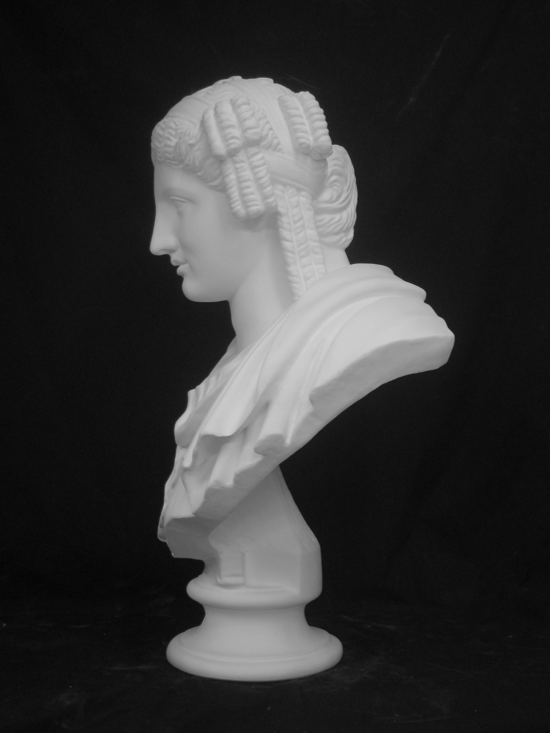 Amazon.co.jp: 石膏像 K－107 パジャント胸像（ベレニケ） H