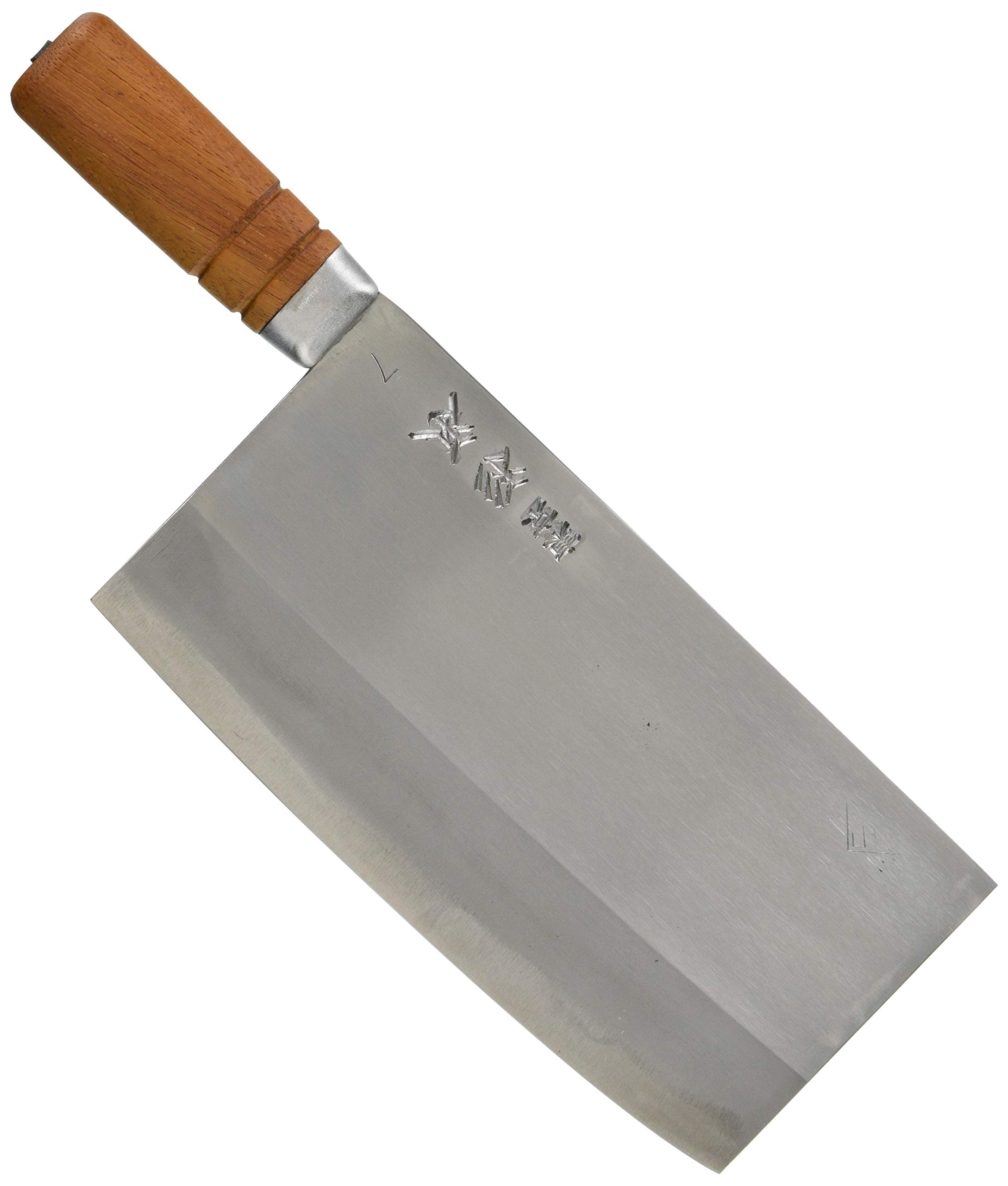 Amazon.co.jp: 杉本 中華庖丁 7号 4007 ハガネ(高炭素鋼) 割込式 日本