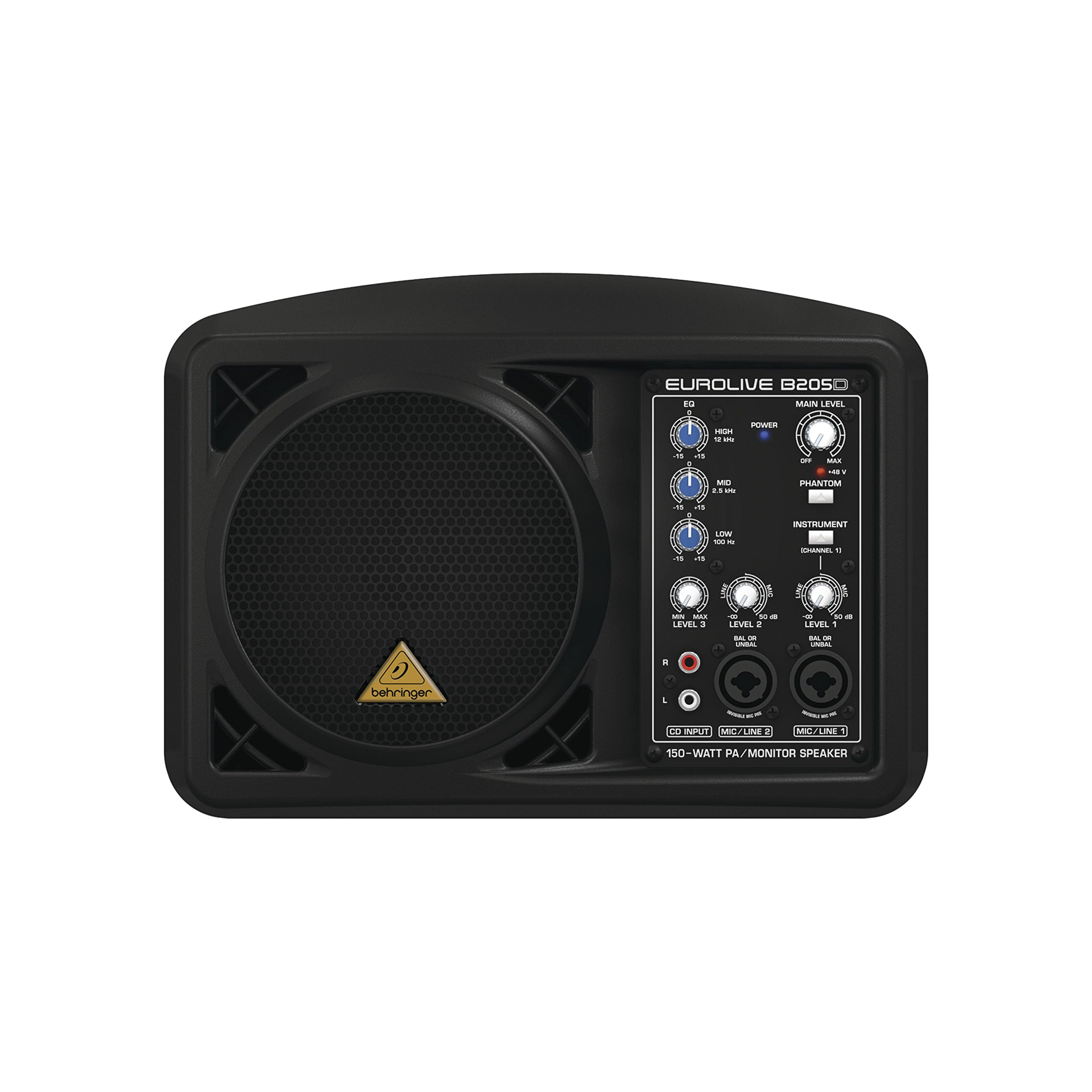 Amazon.com: Behringer Eurolive B205D Active 150-Watt PA/Monitor