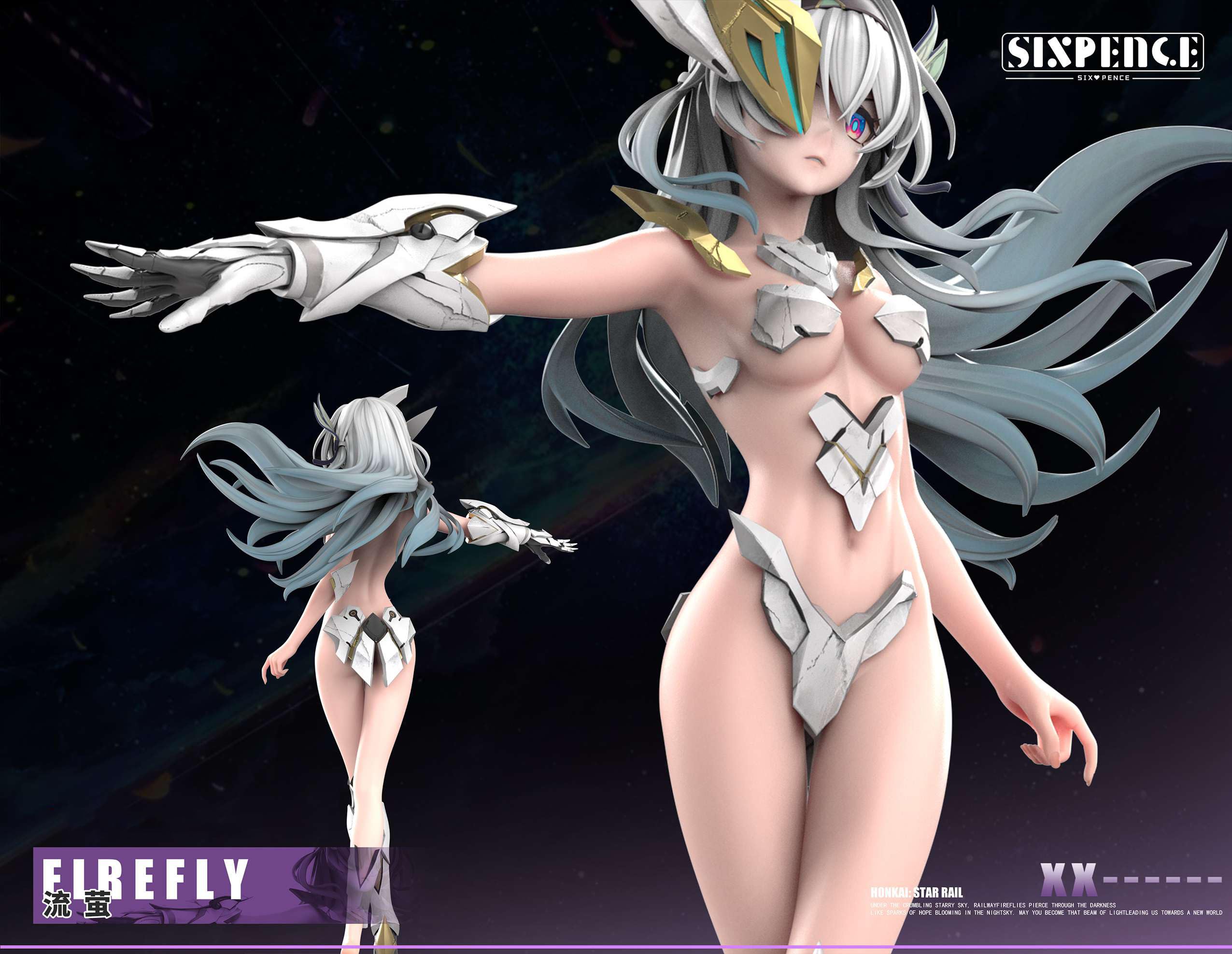 Amazon.co.jp: ホタル フィギュア 1/6スケール 塗装済み完成品