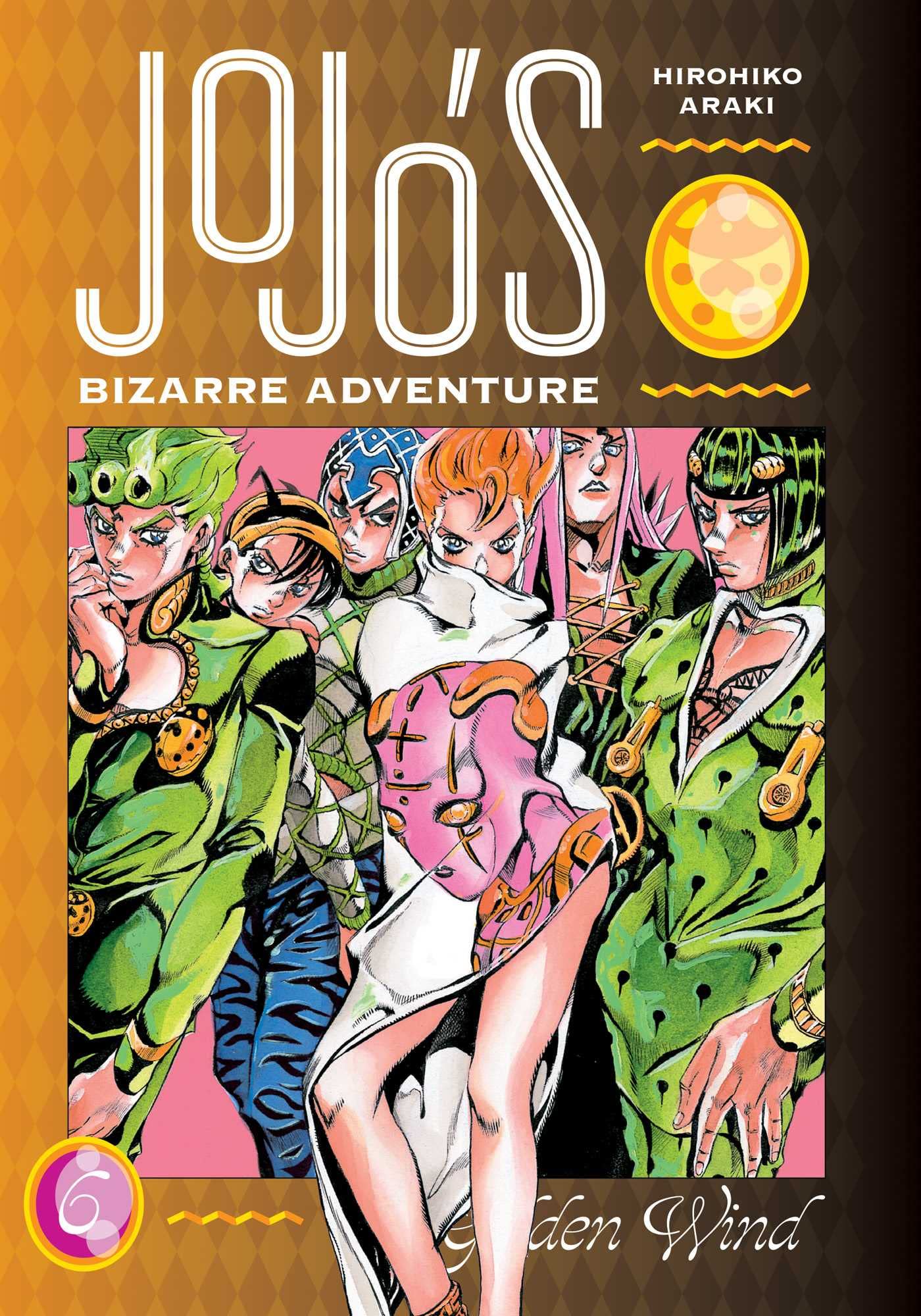 JoJo's Bizarre Adventure: Part 5-Golden Wind, Vol. 6: Araki
