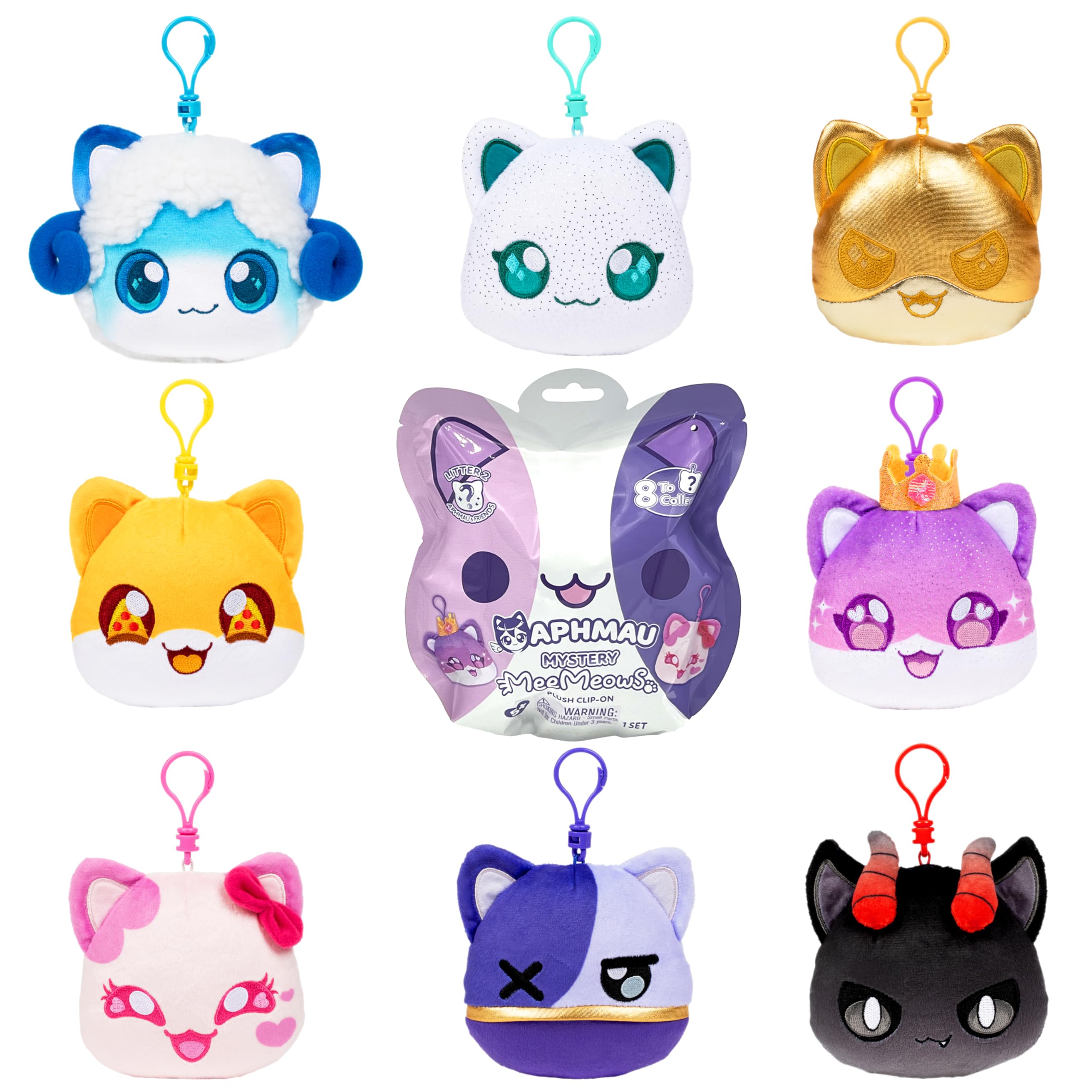 Amazon.co.jp: Aphmau 6700 MeeMeows Mystery クリップオントイ