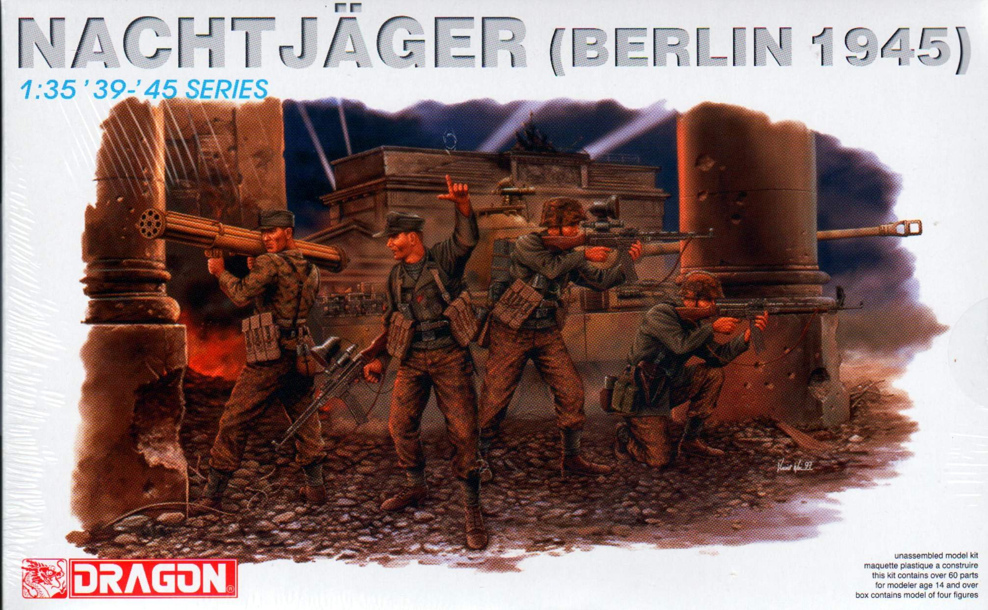 Amazon.com: Dragon Models Nachtjager (Berlin 1945) : Arts, Crafts