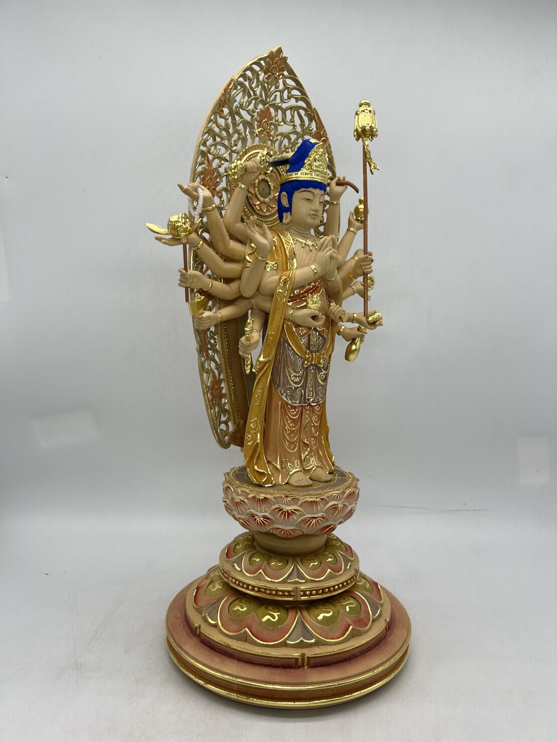 中国古玩 金銅仏 観音菩薩像 立像 仏像 仏教美術 中国古玩 金銅仏 観音