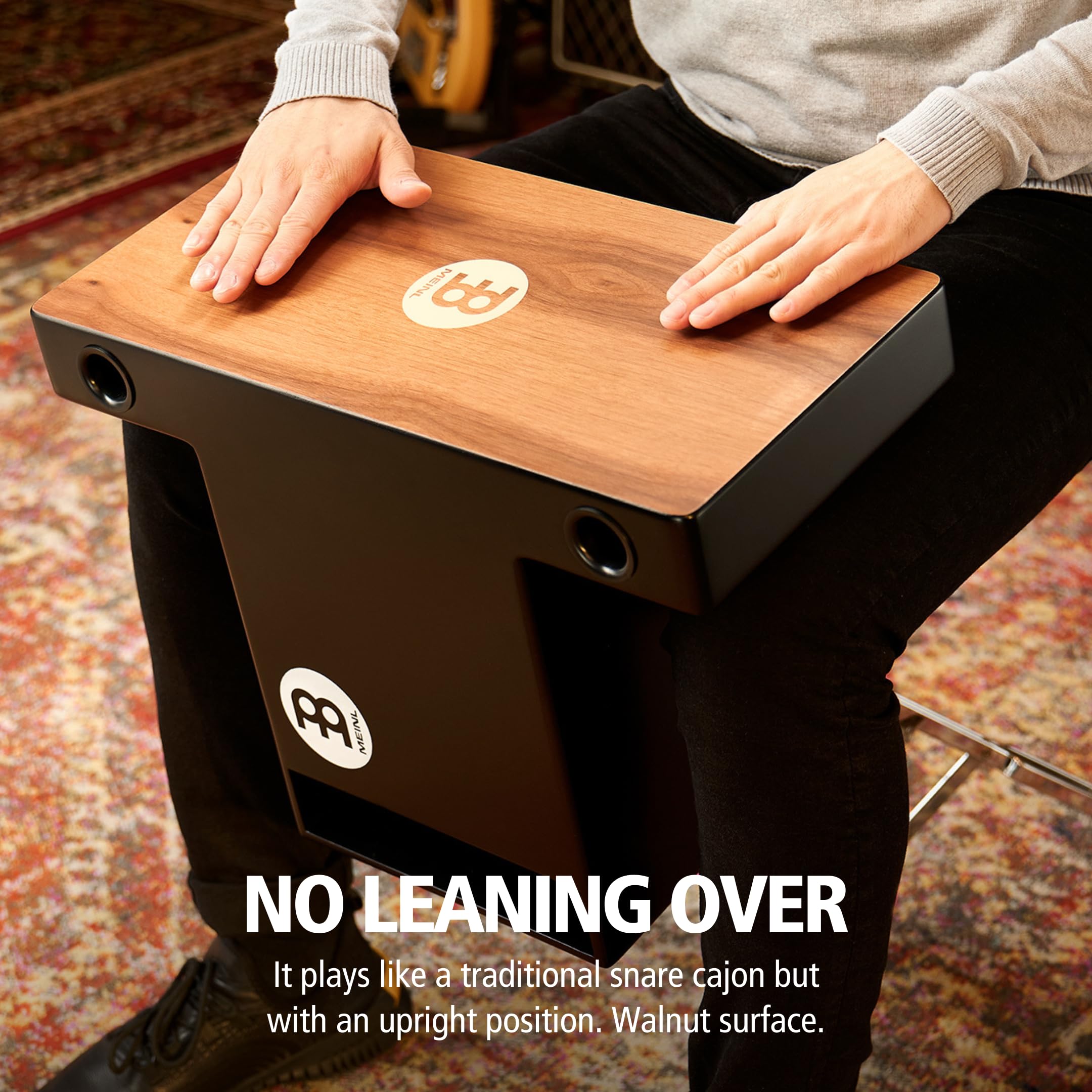 Amazon.com: Meinl Pickup Slaptop Cajon Box Drum with Internal