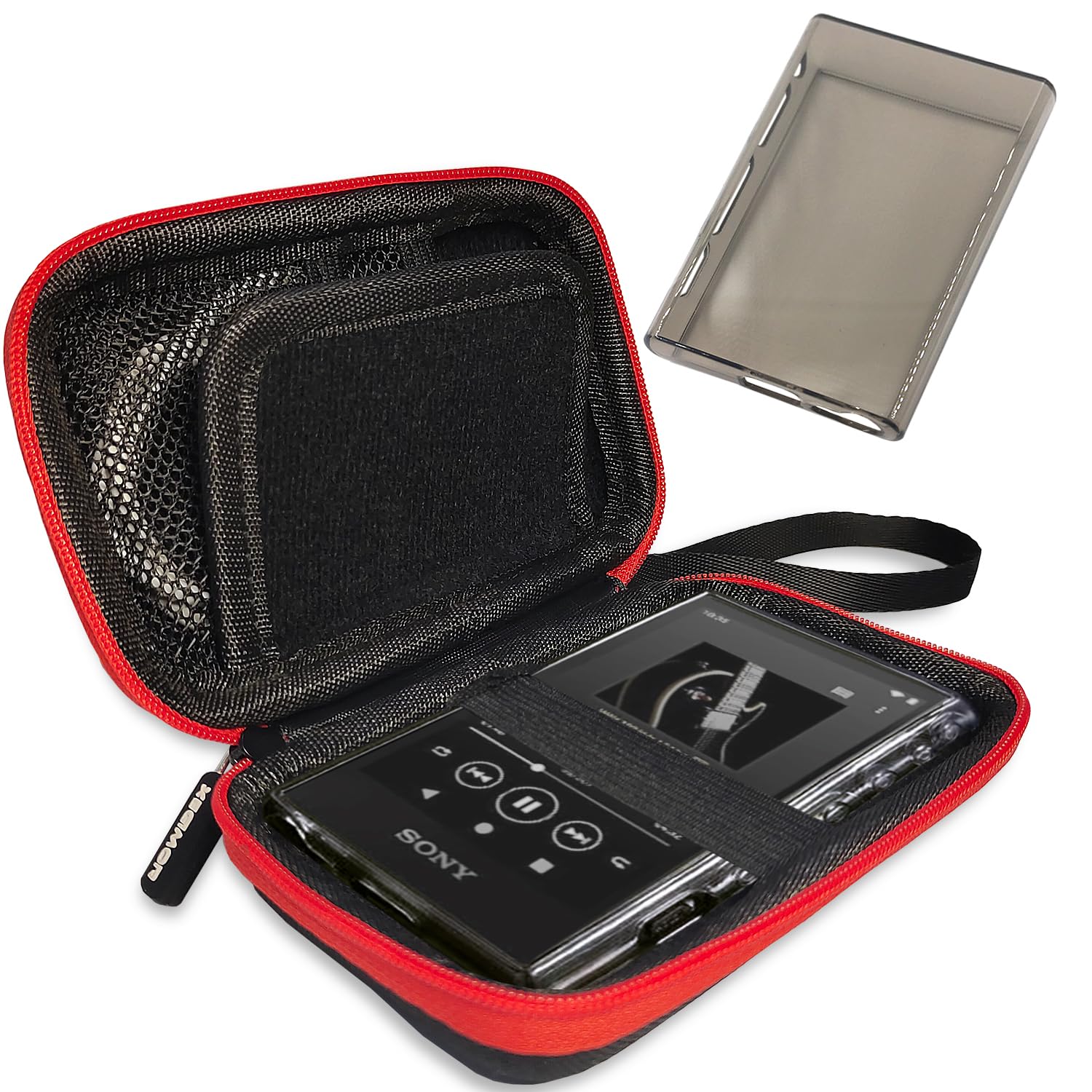 Amazon.com: XEGIMOR Hard Carrying Case and TPU Case for Sony NW