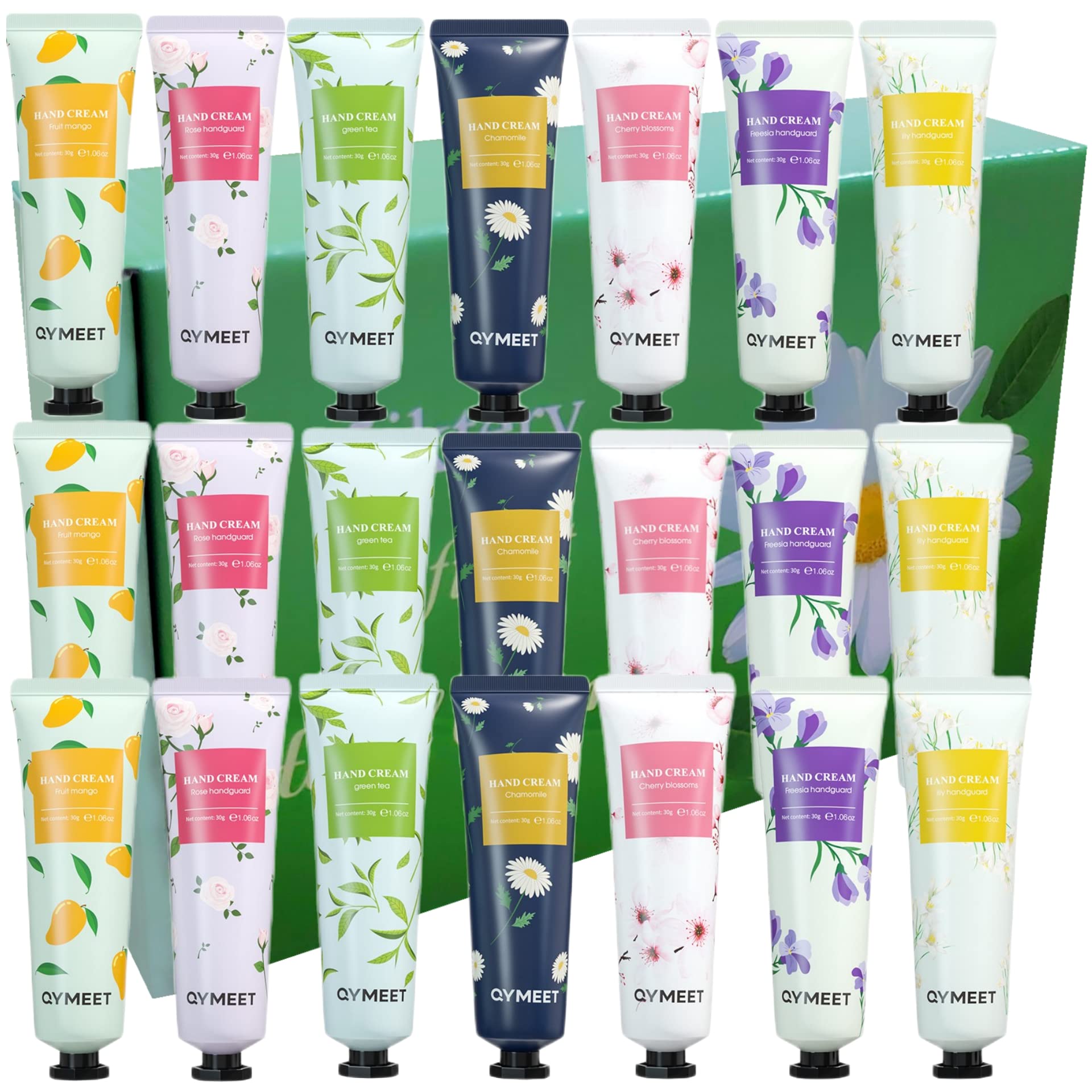21 Pack Hand Cream Gift Set, Extra-Moisturizing Lotion for Women