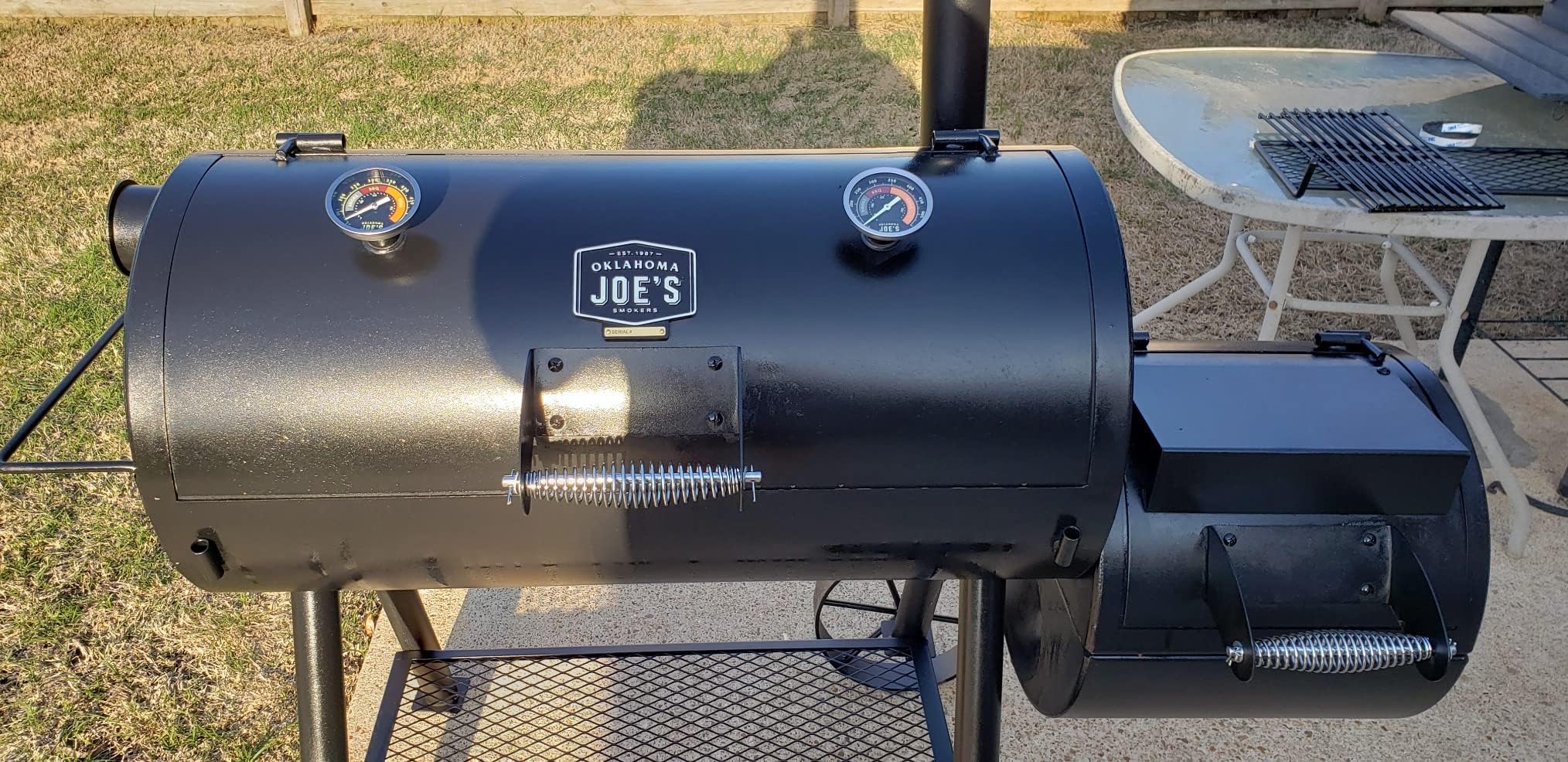 Amazon.co.jp: MOASKER グリル温度計 オクラホマジョーズスモーカー用