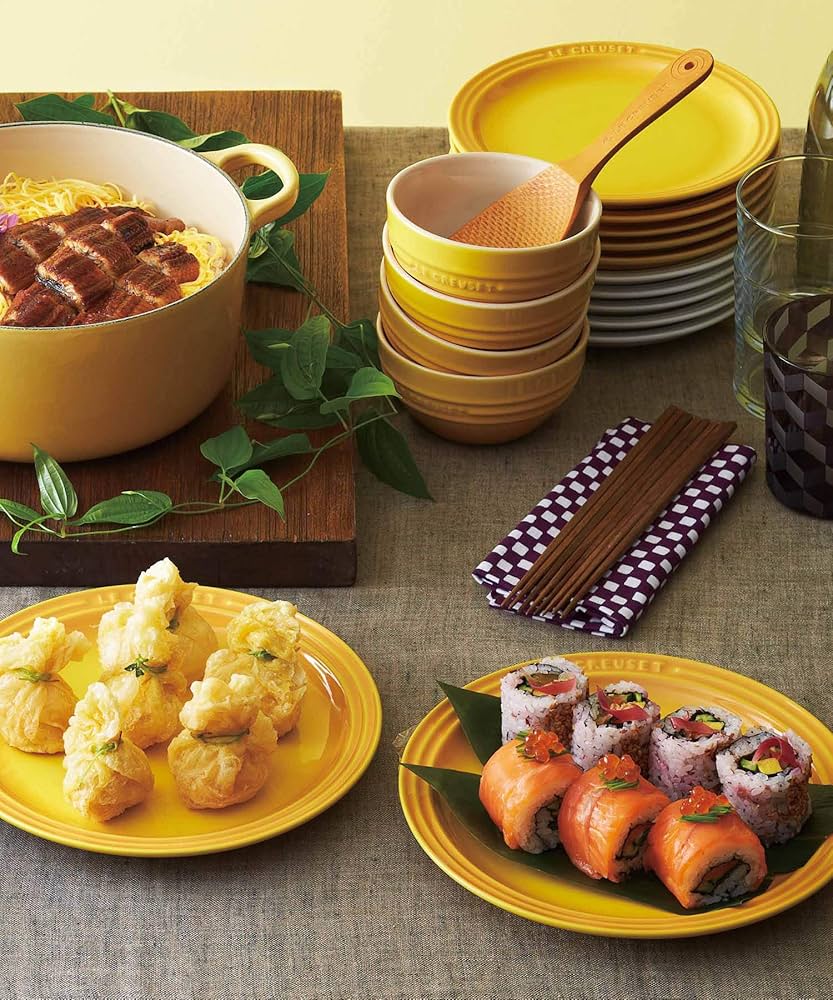 Amazon.co.jp: ル・クルーゼ(Le Creuset) 皿 ラウンド・プレート 19 cm