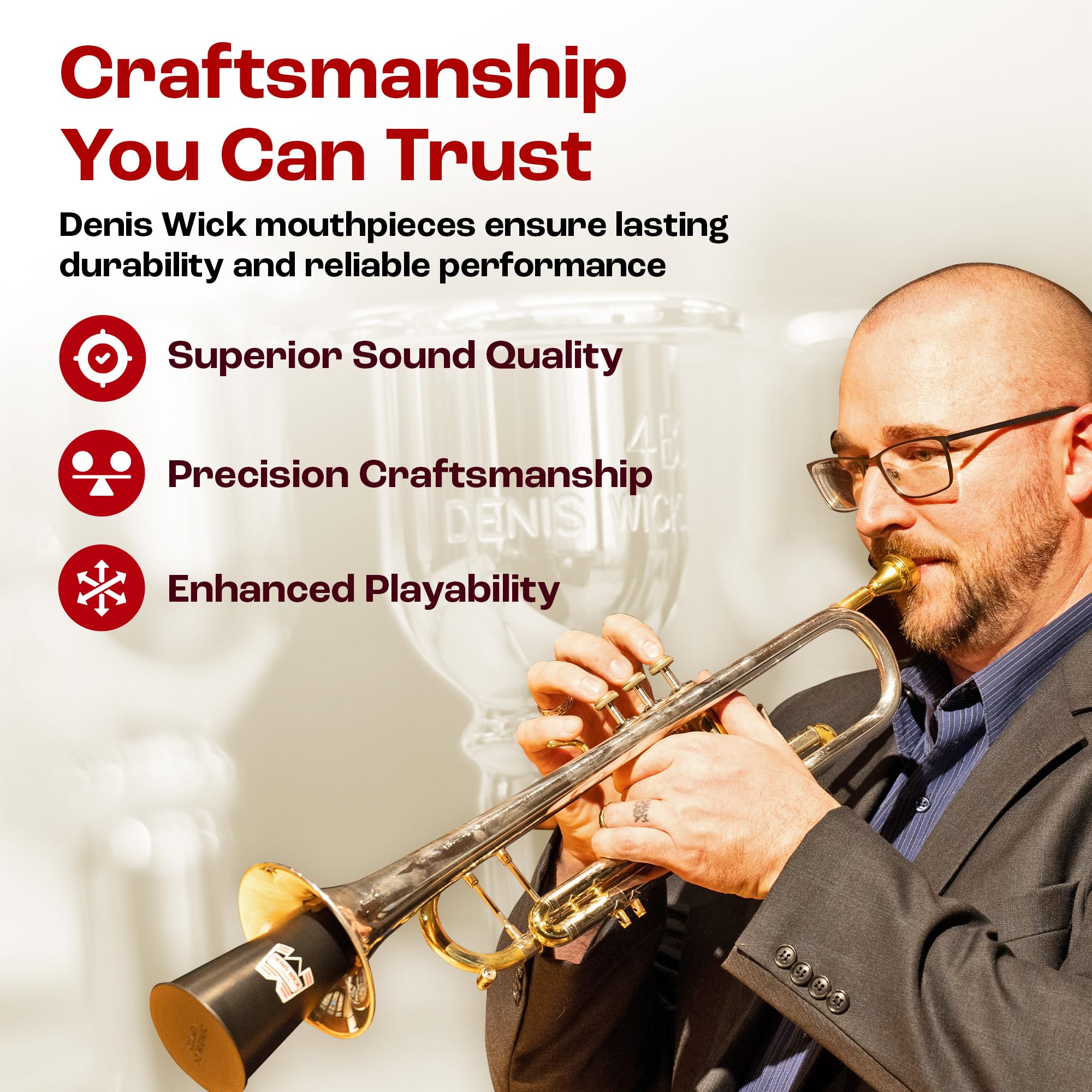 Amazon | Denis Wick（デニスウィック） コルネットマウスピース SP