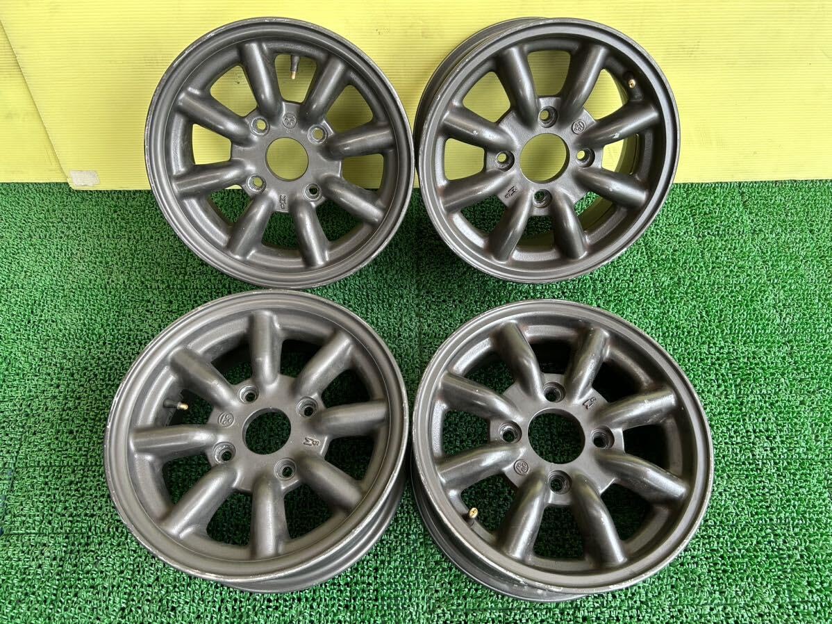 Amazon.co.jp: 13インチ ワタナベ レア 中古アルミホイール 4本セット