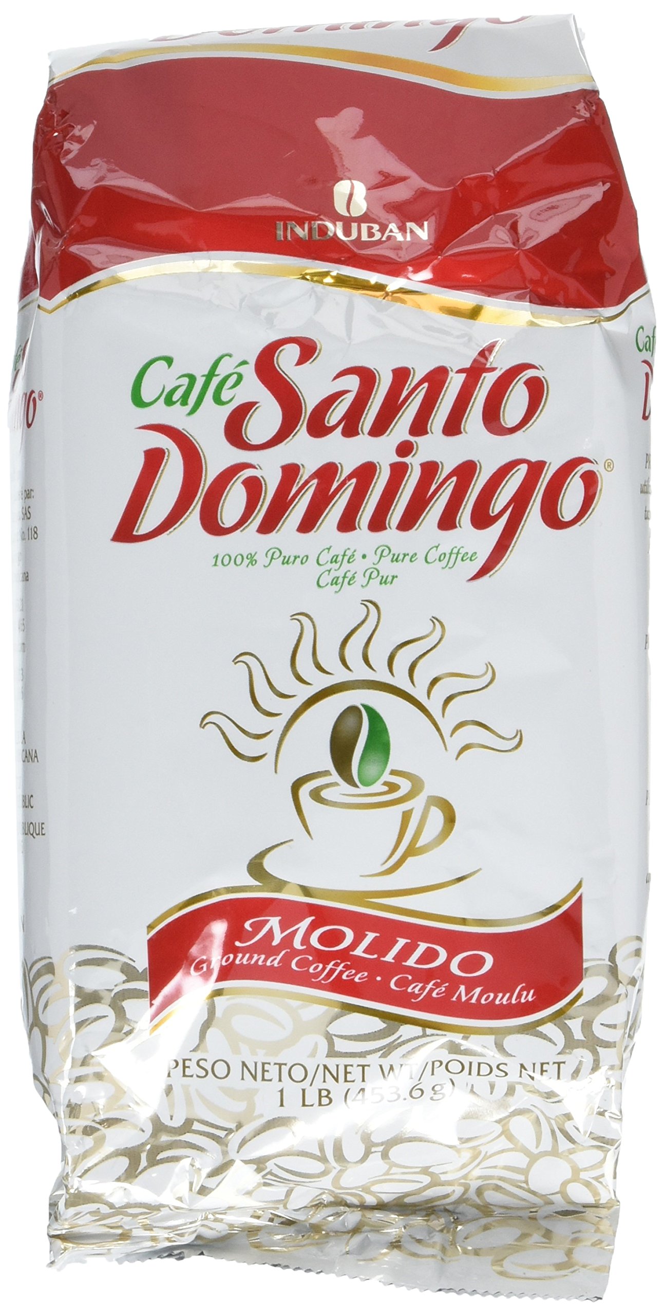Amazon.com : Cafe Molido Santo Domingo Coffee 1 Lb - 2pack