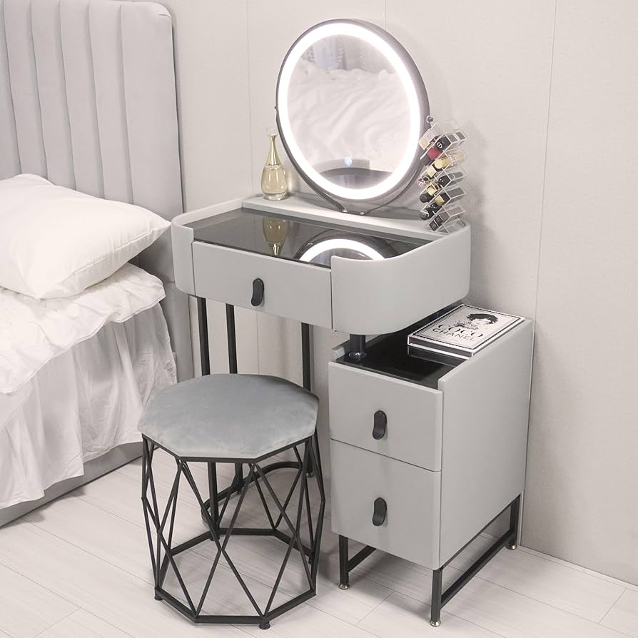 Amazon｜ドレッサー 化粧台 おしゃれ テーブル 収納 安い シンプル